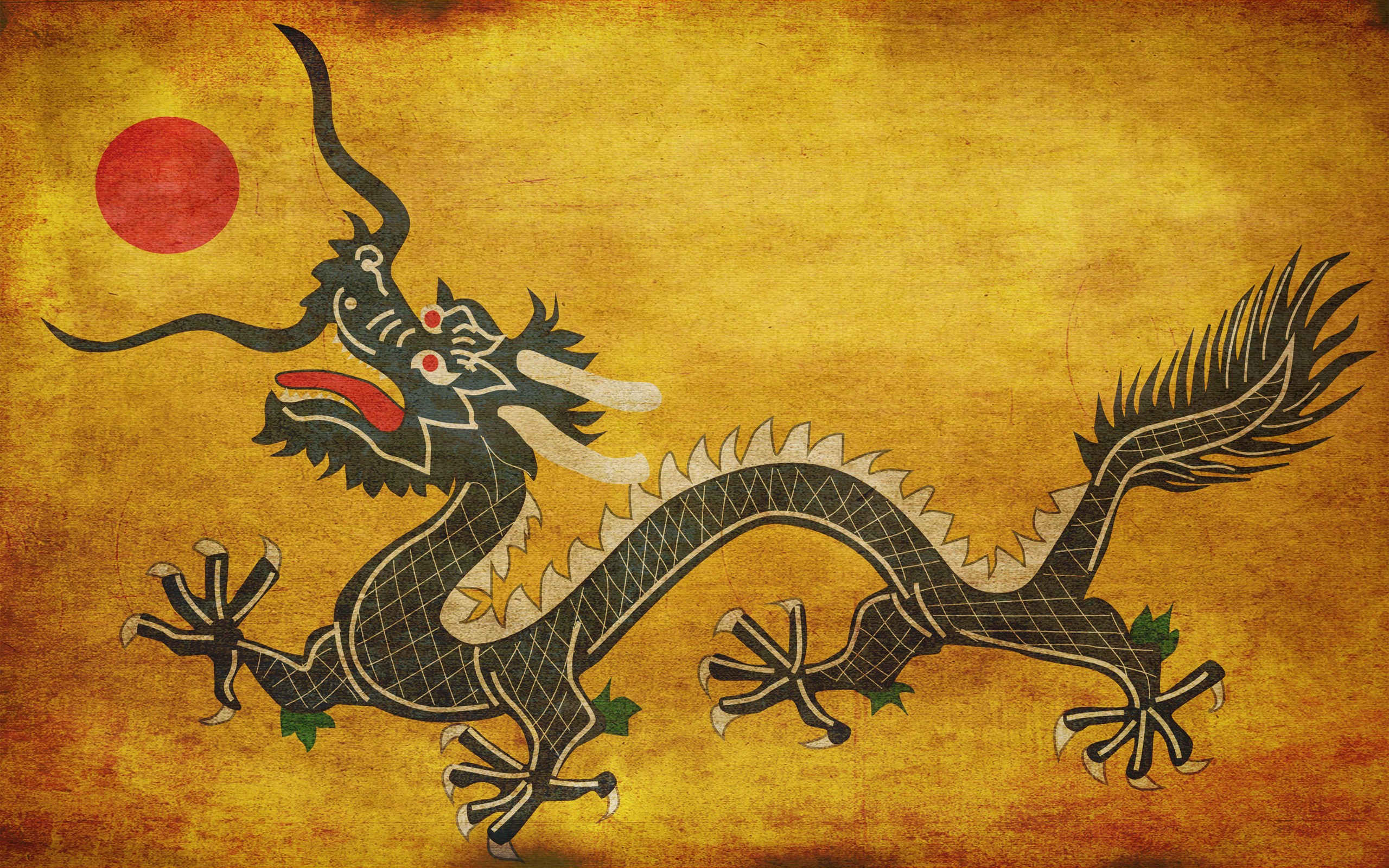 General 2560x1600 dragon Chinese dragon creature artwork