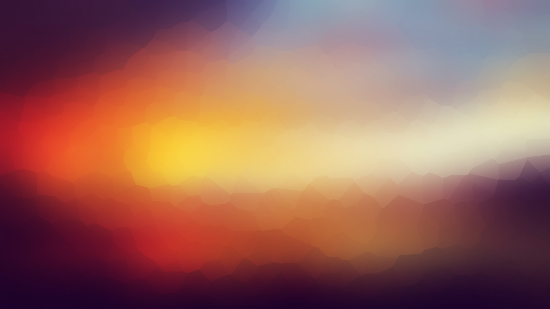 General 1920x1080 abstract gradient landscape colorful nature digital art