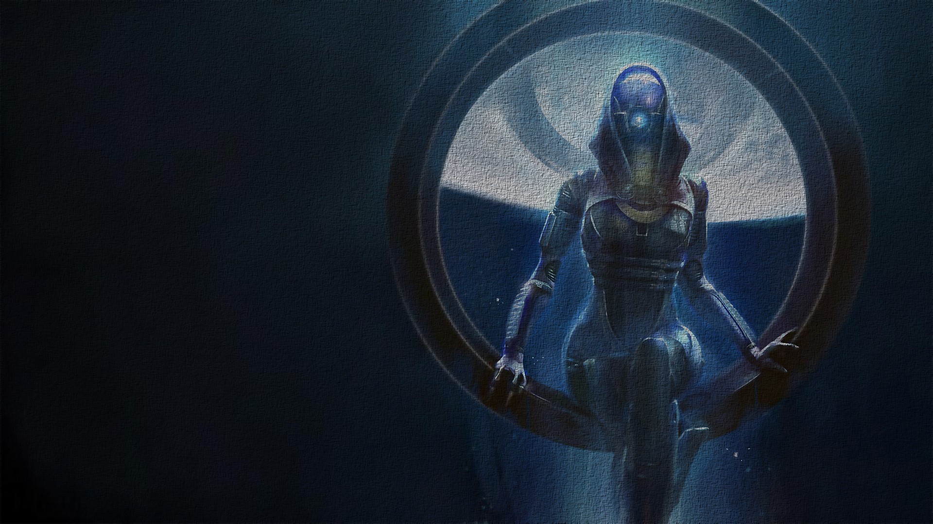 General 1920x1080 Tali'Zorah Mass Effect artwork video games science fiction women science fiction PC gaming video game girls video game art