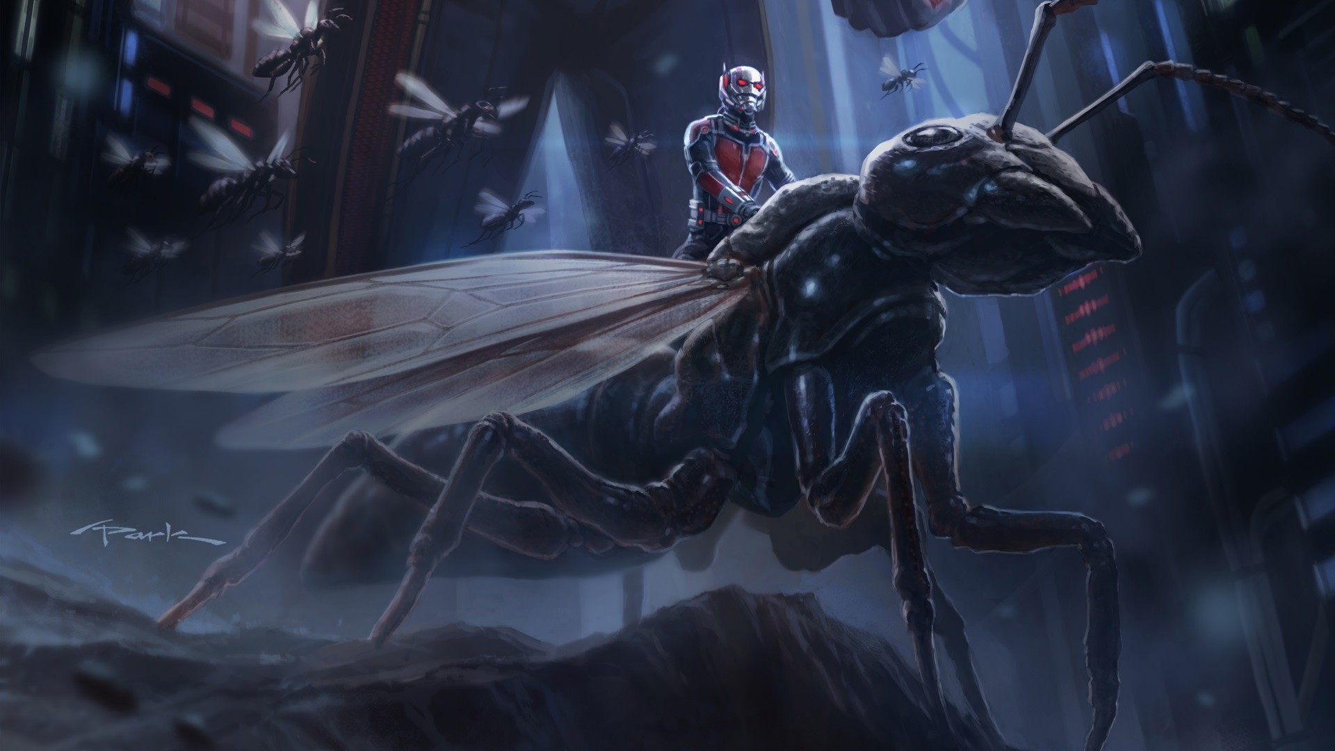 General 1920x1080 insect Ant-Man movies Marvel Cinematic Universe