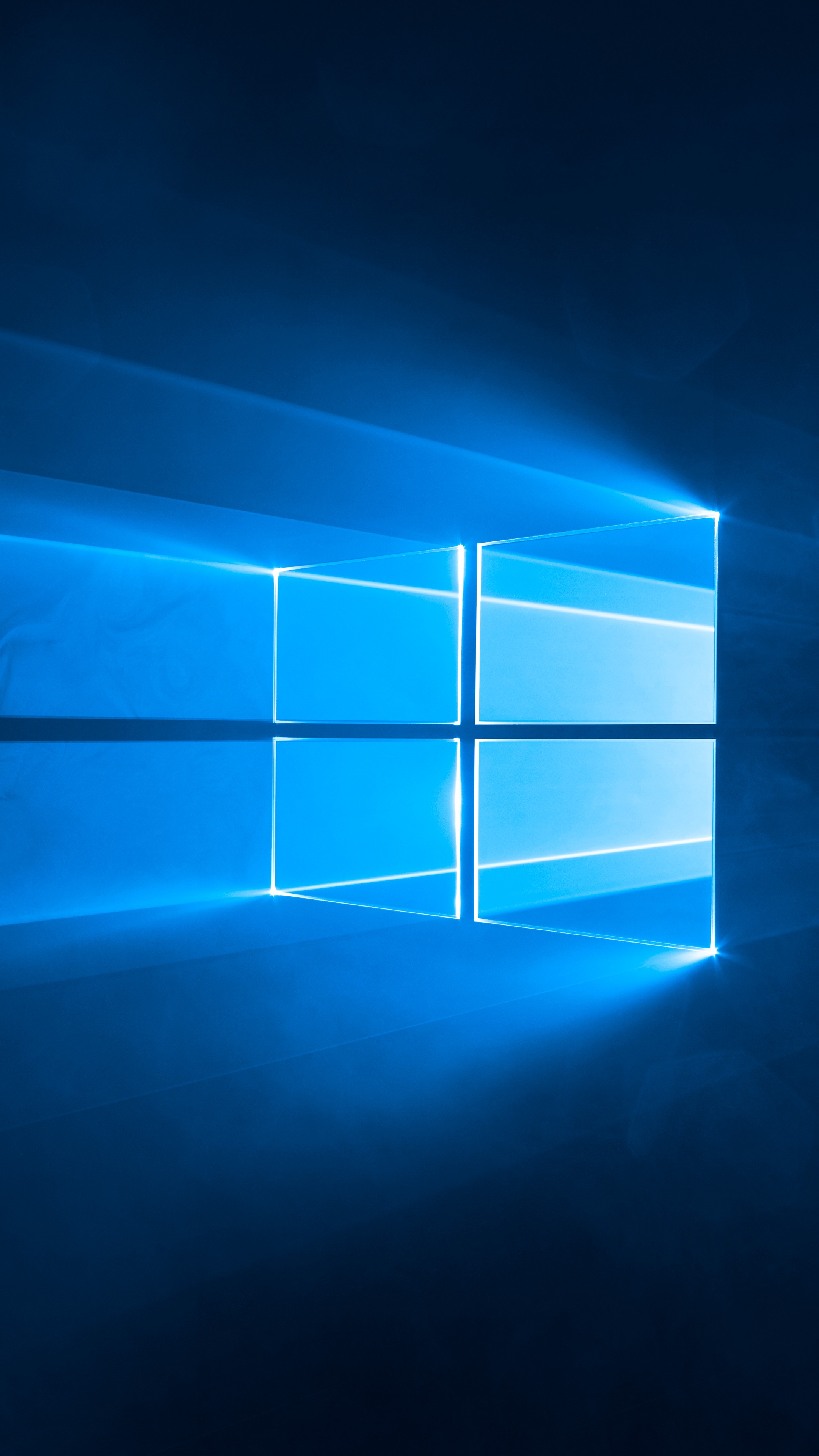 General 2160x3840 Windows 10 operating system Microsoft Windows portrait display logo blue background