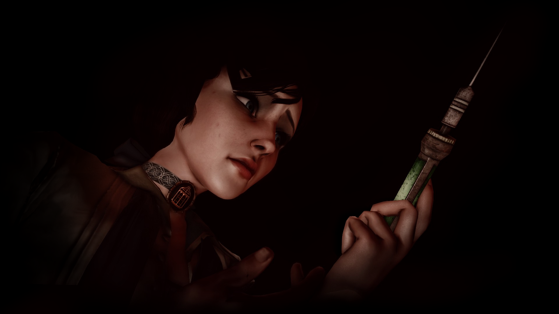 General 1920x1080 BioShock Infinite Elizabeth (BioShock) video games syringe video game girls PC gaming