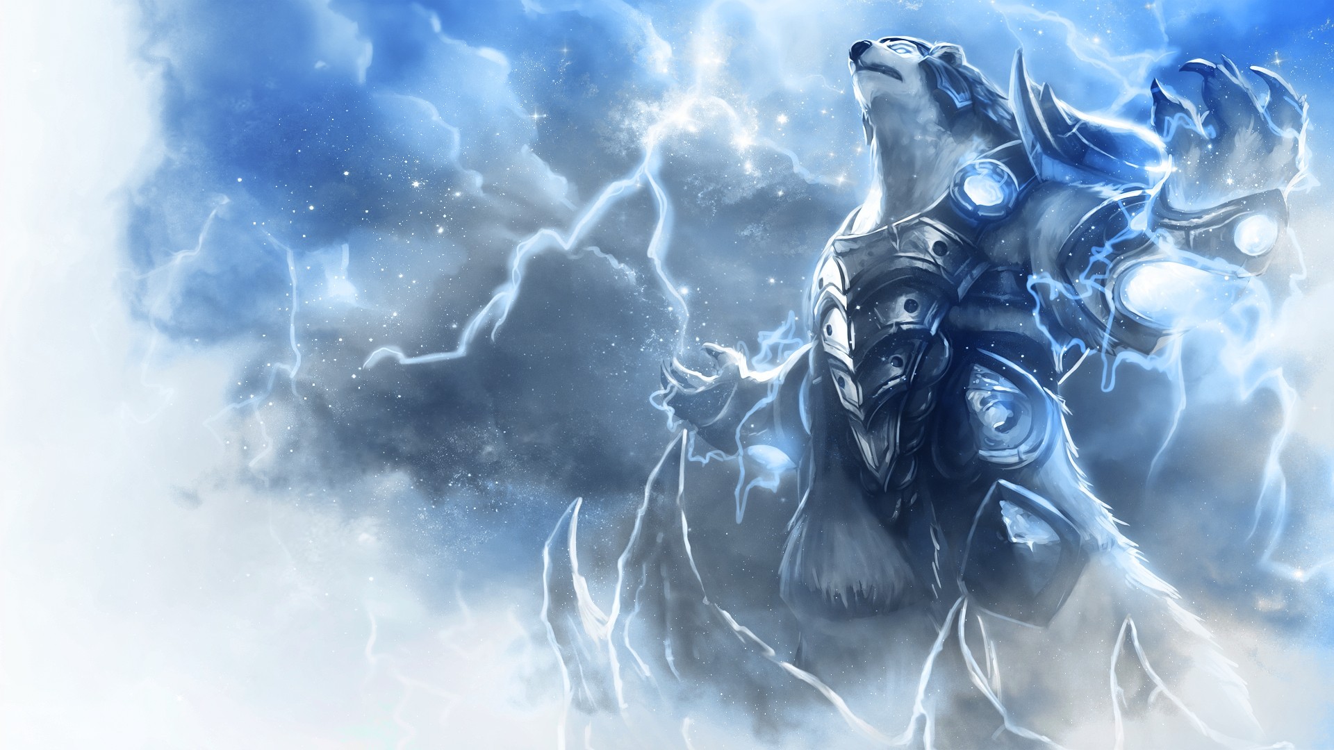 General 1920x1080 Volibear creature claws fantasy art League of Legends video games PC gaming