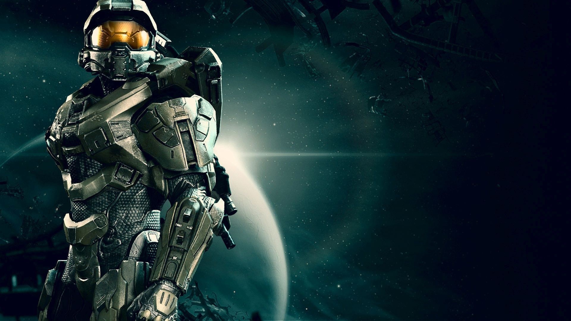 General 1920x1080 video games Halo 4 UNSC Infinity 343 Industries Xbox One Spartans (Halo) science fiction video game art Master Chief (Halo) video game characters armor
