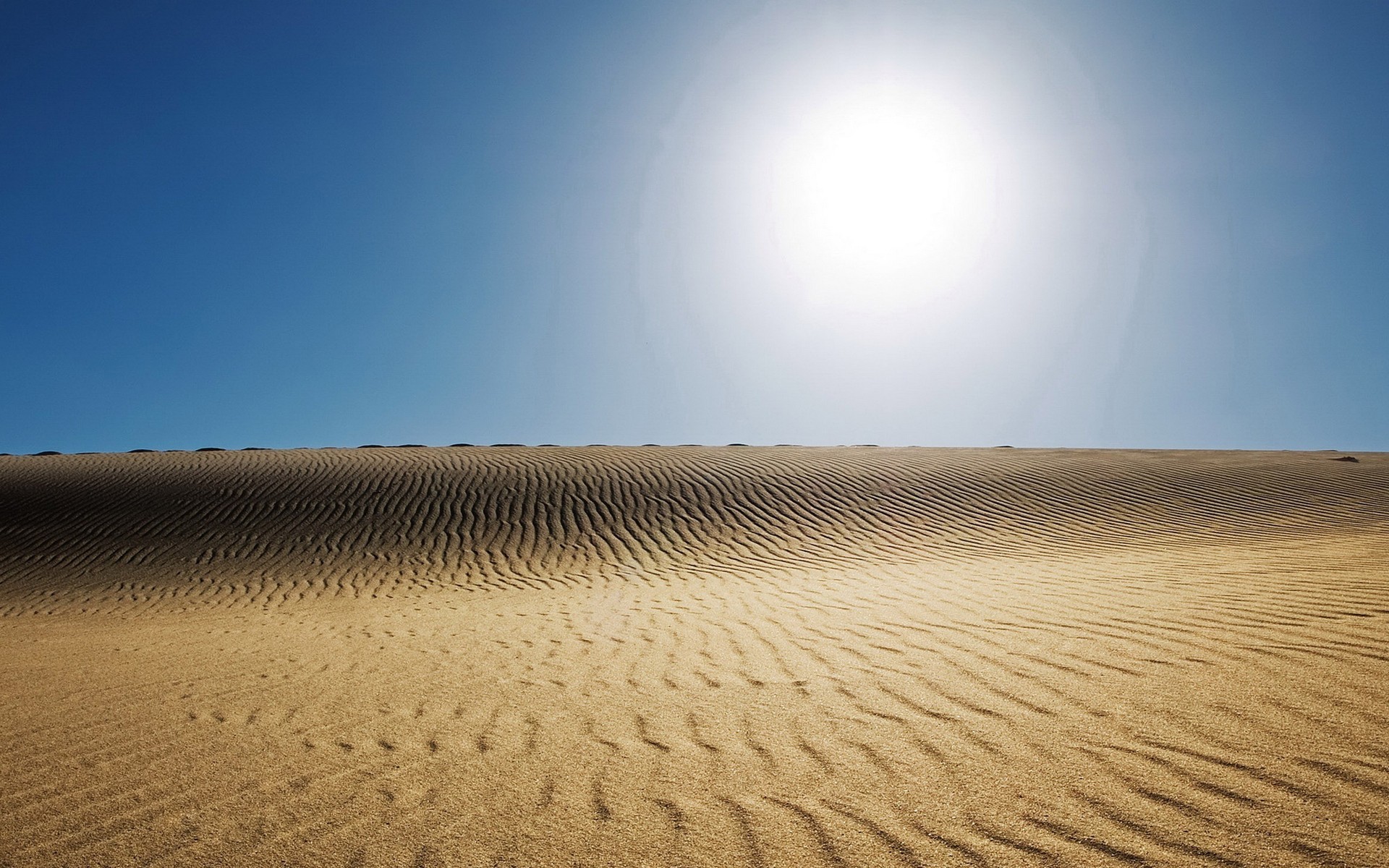 General 1920x1200 landscape Sun desert sand nature