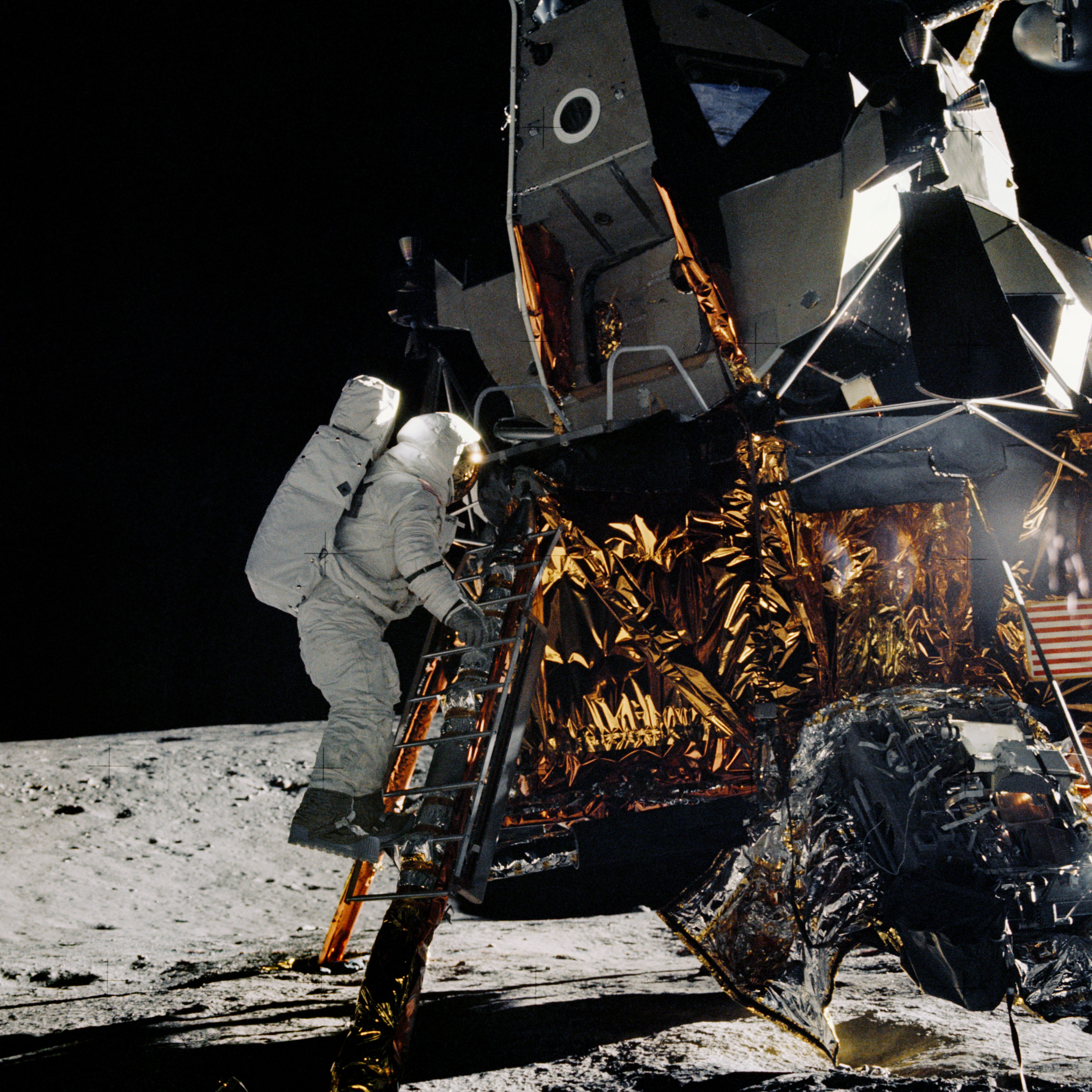 General 6408x6408 astronaut space Moon Apollo program