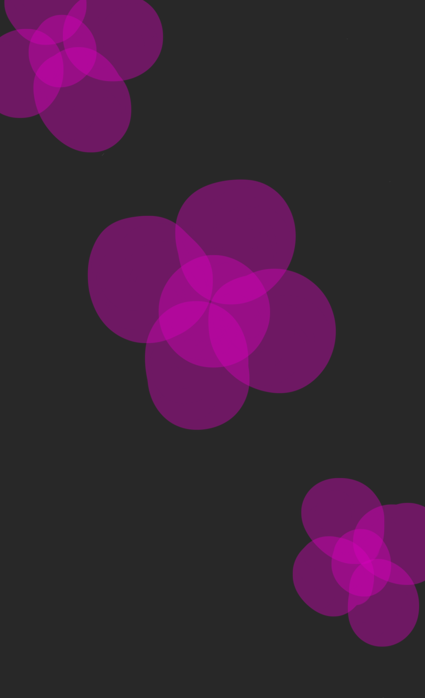 General 1440x2364 abstract purple minimalism flowers black background simple background digital art