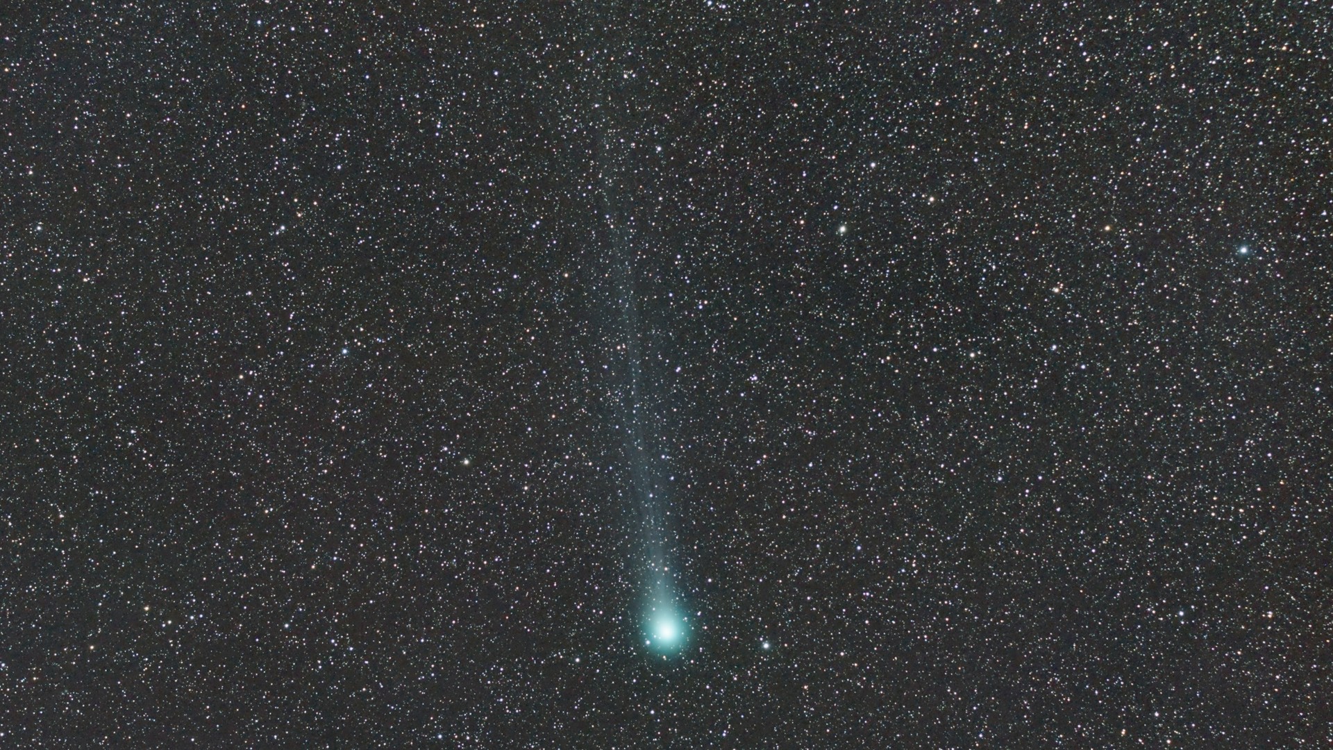 General 1920x1080 comet space stars night sky NASA