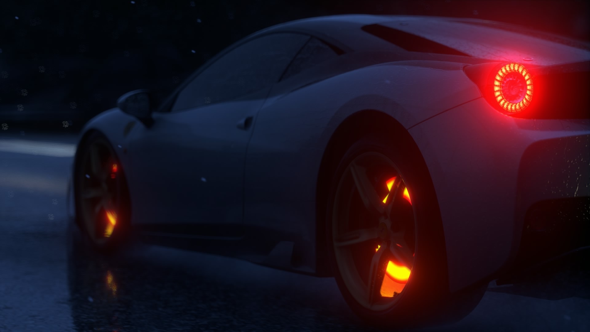 General 1920x1080 taillights screen shot car tires Driveclub Ferrari video games
