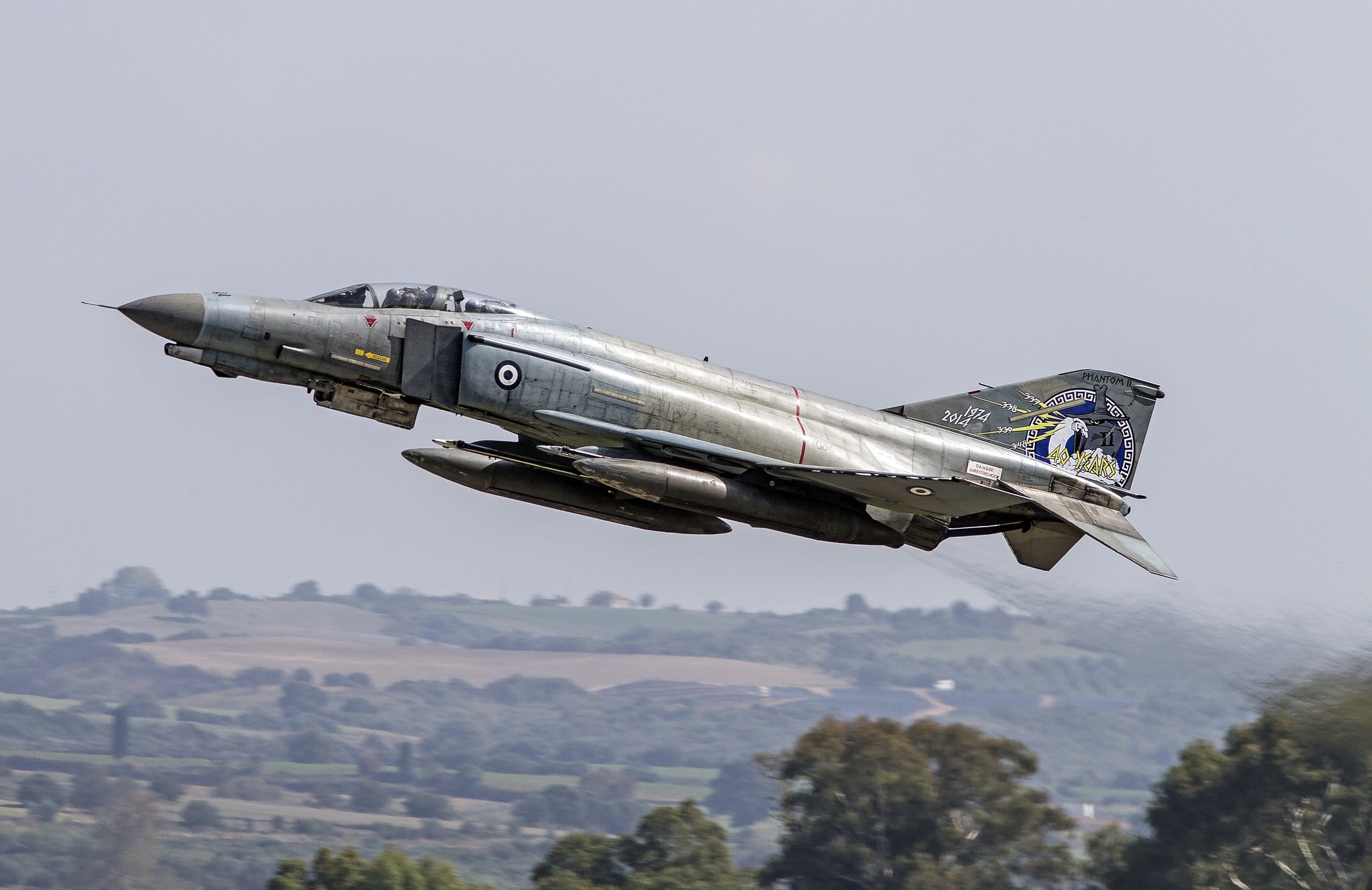 General 2048x1328 aircraft vehicle McDonnell Douglas McDonnell Douglas F-4 Phantom II military aircraft military vehicle Hellenic Air Force jet fighter take-off American aircraft