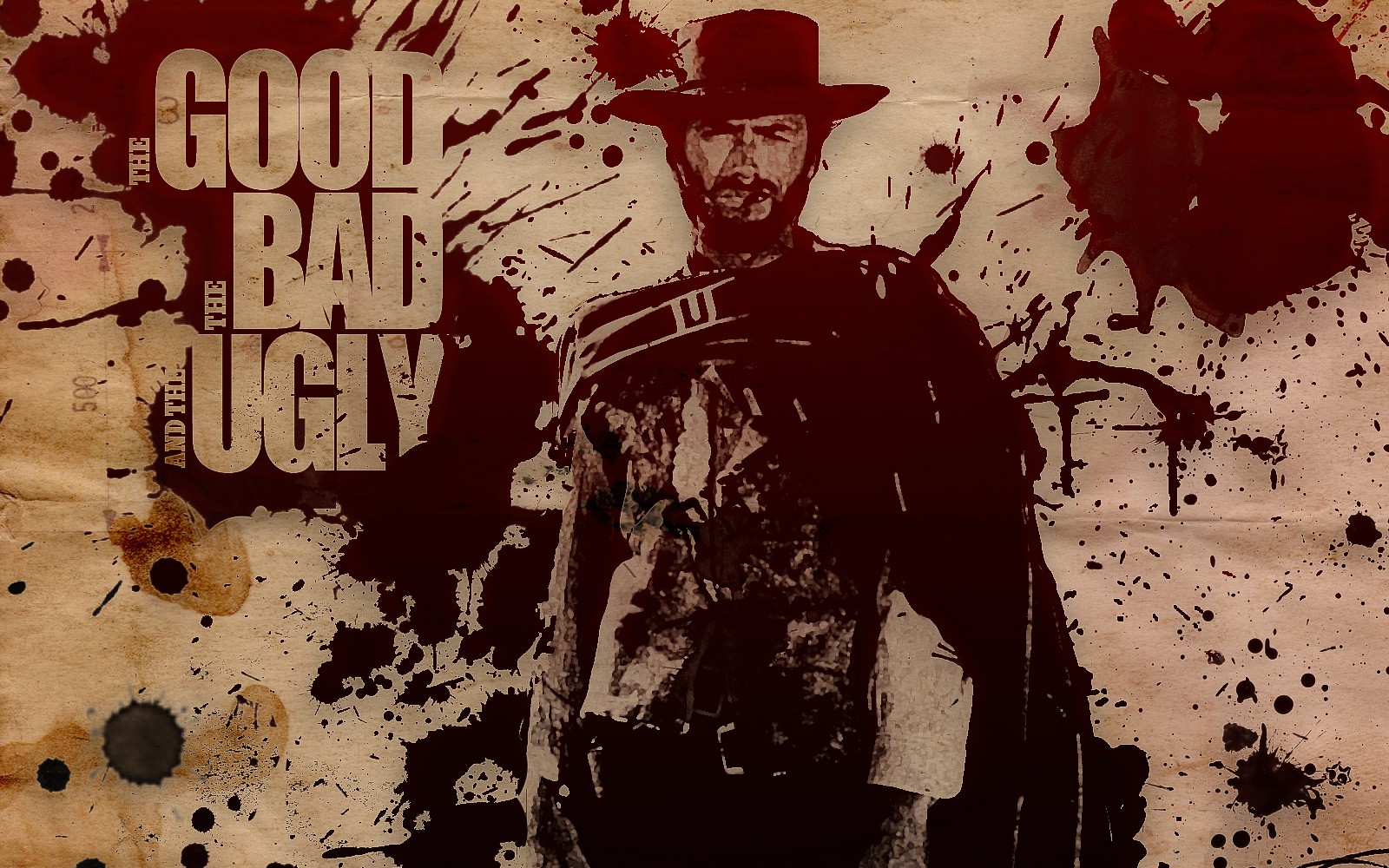 General 1600x1000 Clint Eastwood The Good, the Bad and the Ugly artwork movies western actor men
