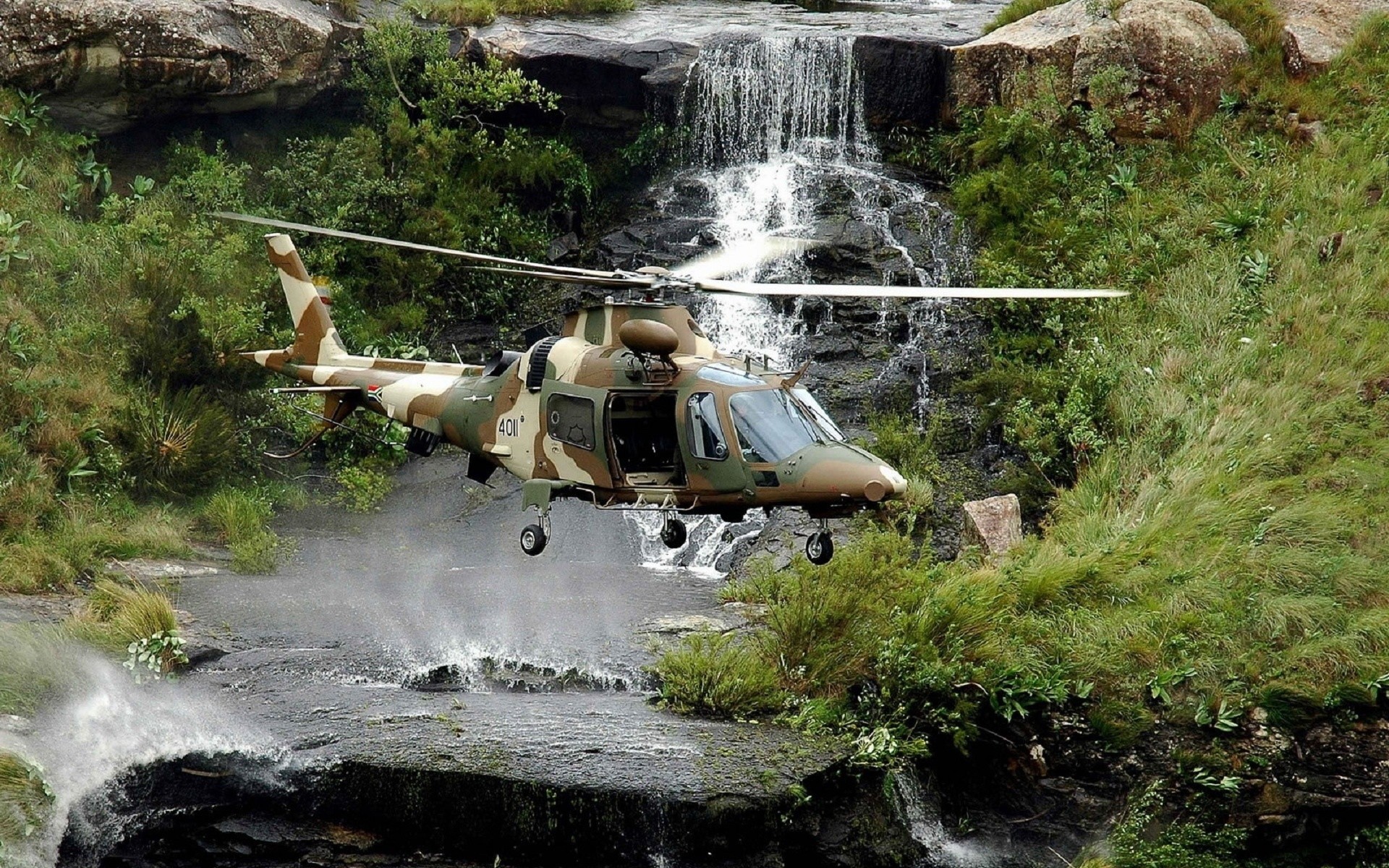 General 1920x1200 helicopters waterfall military vehicle military aircraft aircraft military vehicle South African