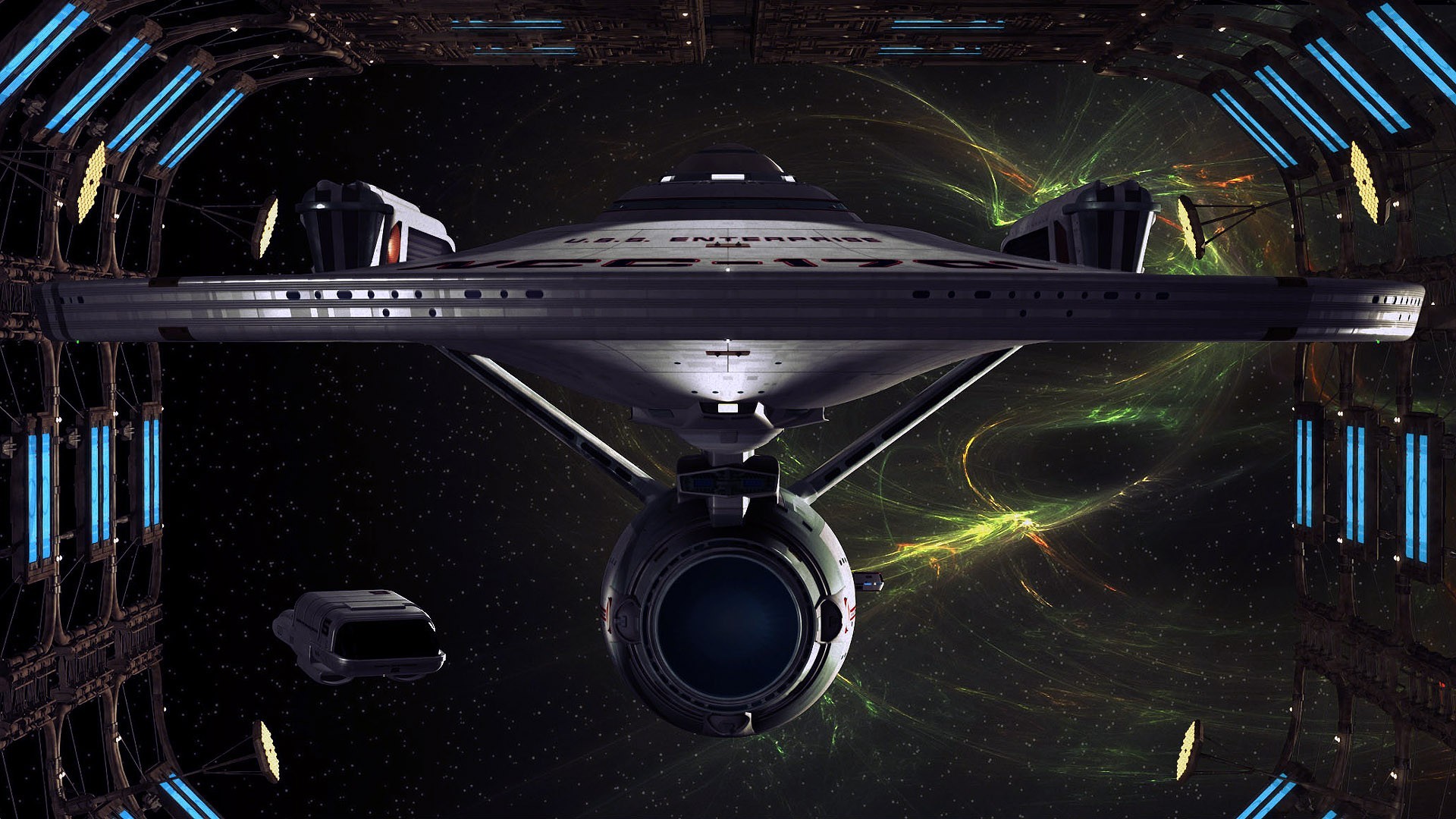 General 1920x1080 artwork Star Trek science fiction spaceship USS Enterprise NCC-1701 Star Trek Ships TV series