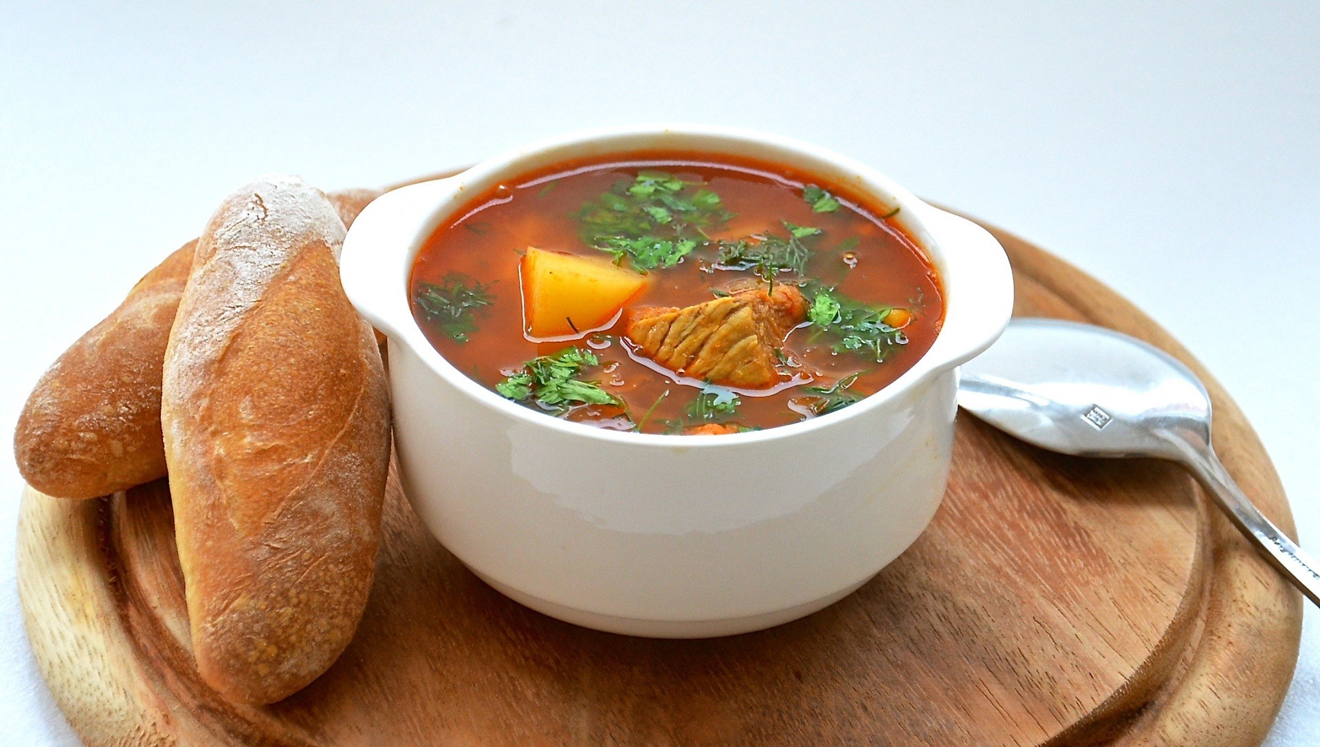 General 1920x1086 food soup bread simple background