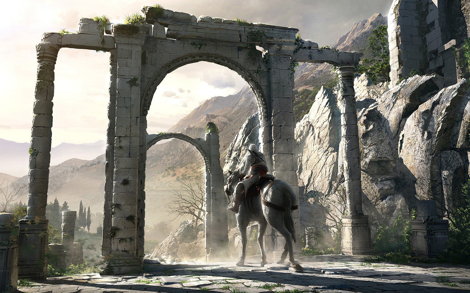 General 1920x1200 Assassin's Creed video games Altaïr Ibn-La'Ahad Ubisoft PC gaming video game art