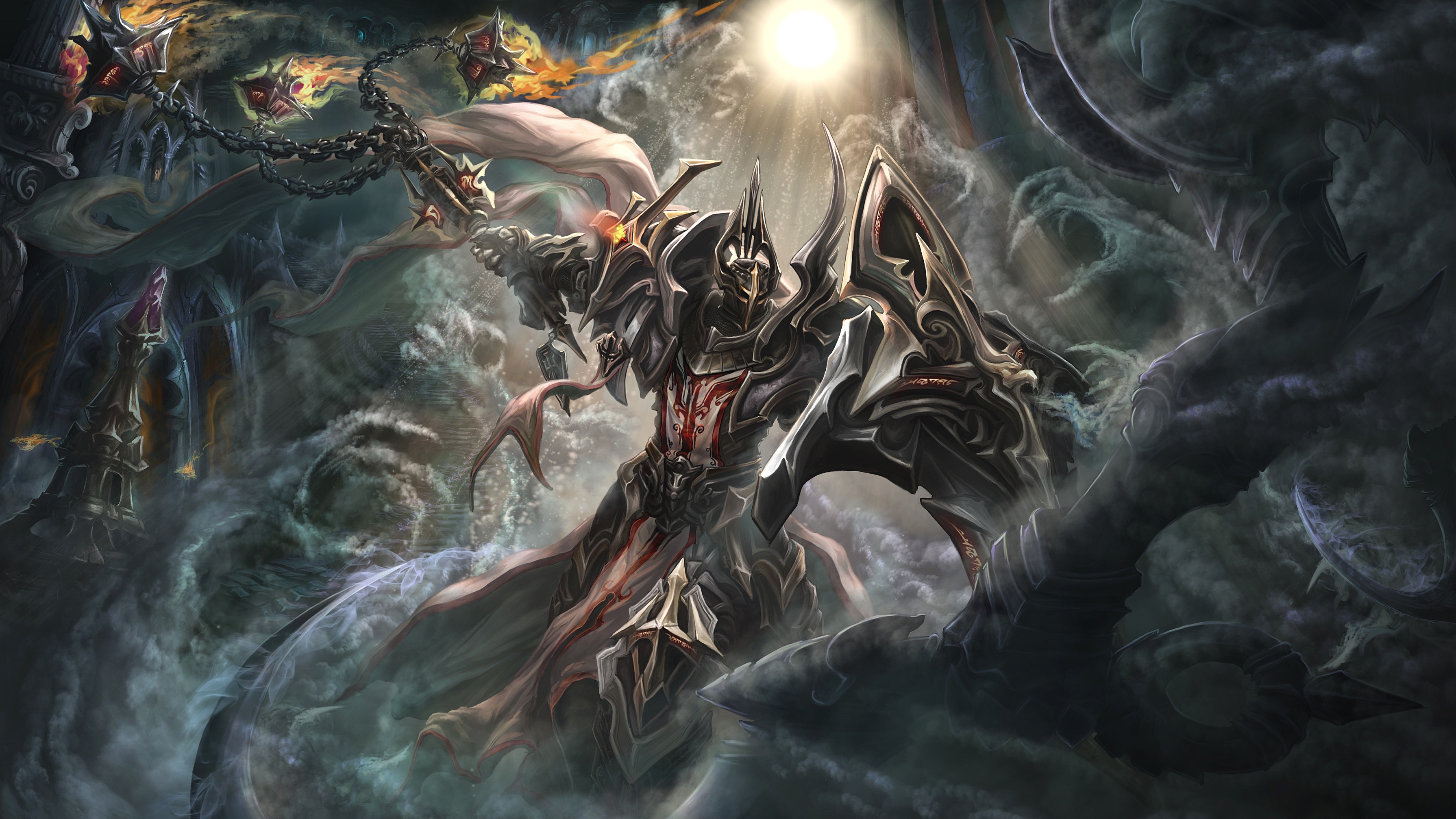 General 3581x2014 Diablo III Diablo video games fantasy art digital art PC gaming video game art