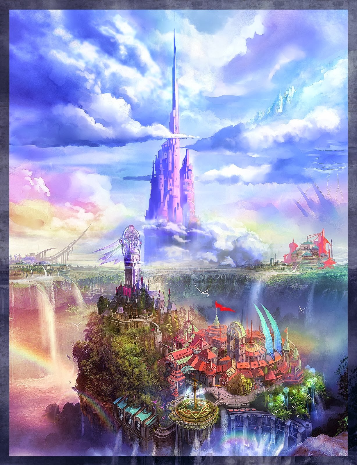 General 1228x1600 fantasy art fantasy city artwork