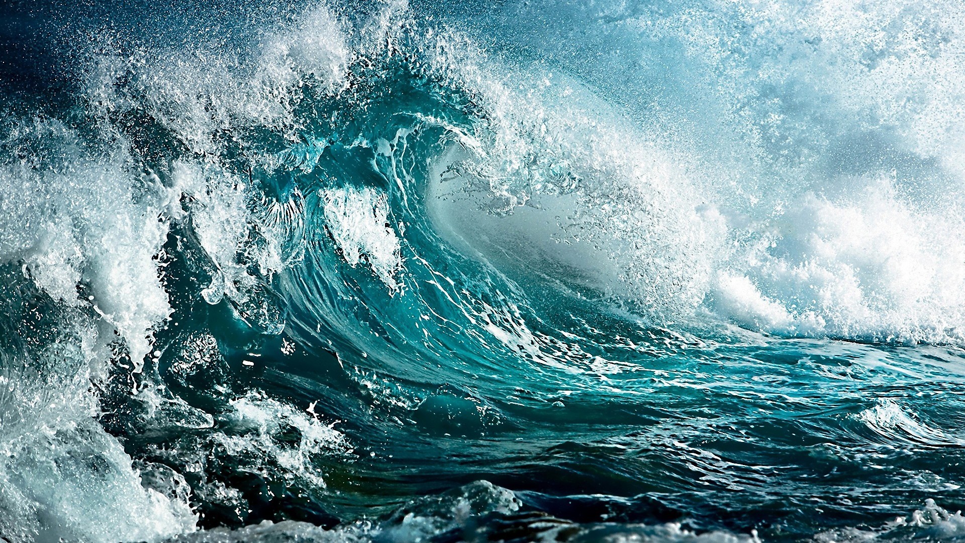 General 1920x1080 waves sea nature