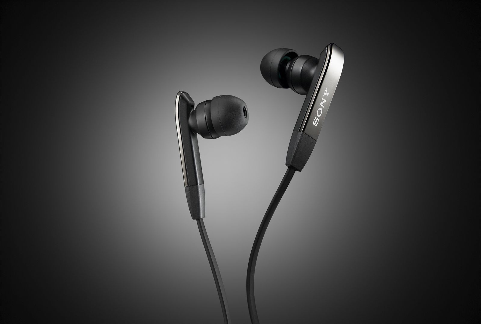 General 1600x1076 Sony earphones audio music monochrome gradient simple background technology