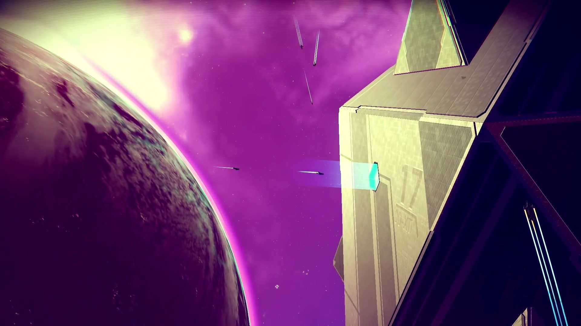 General 1920x1080 No Man's Sky space space station video games planet PC gaming screen shot