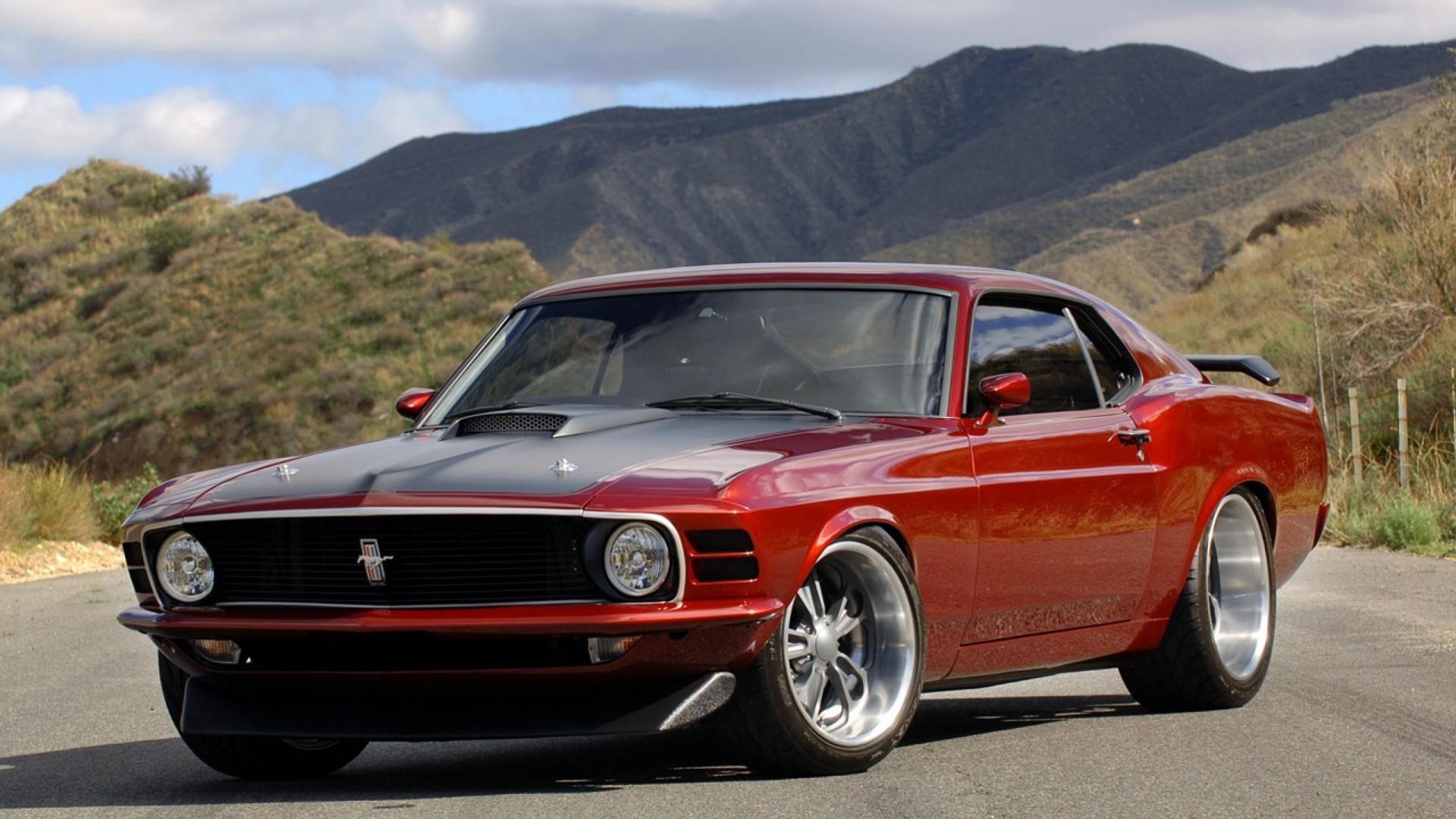 General 1920x1080 car Ford Mustang red cars vehicle Ford muscle cars American cars