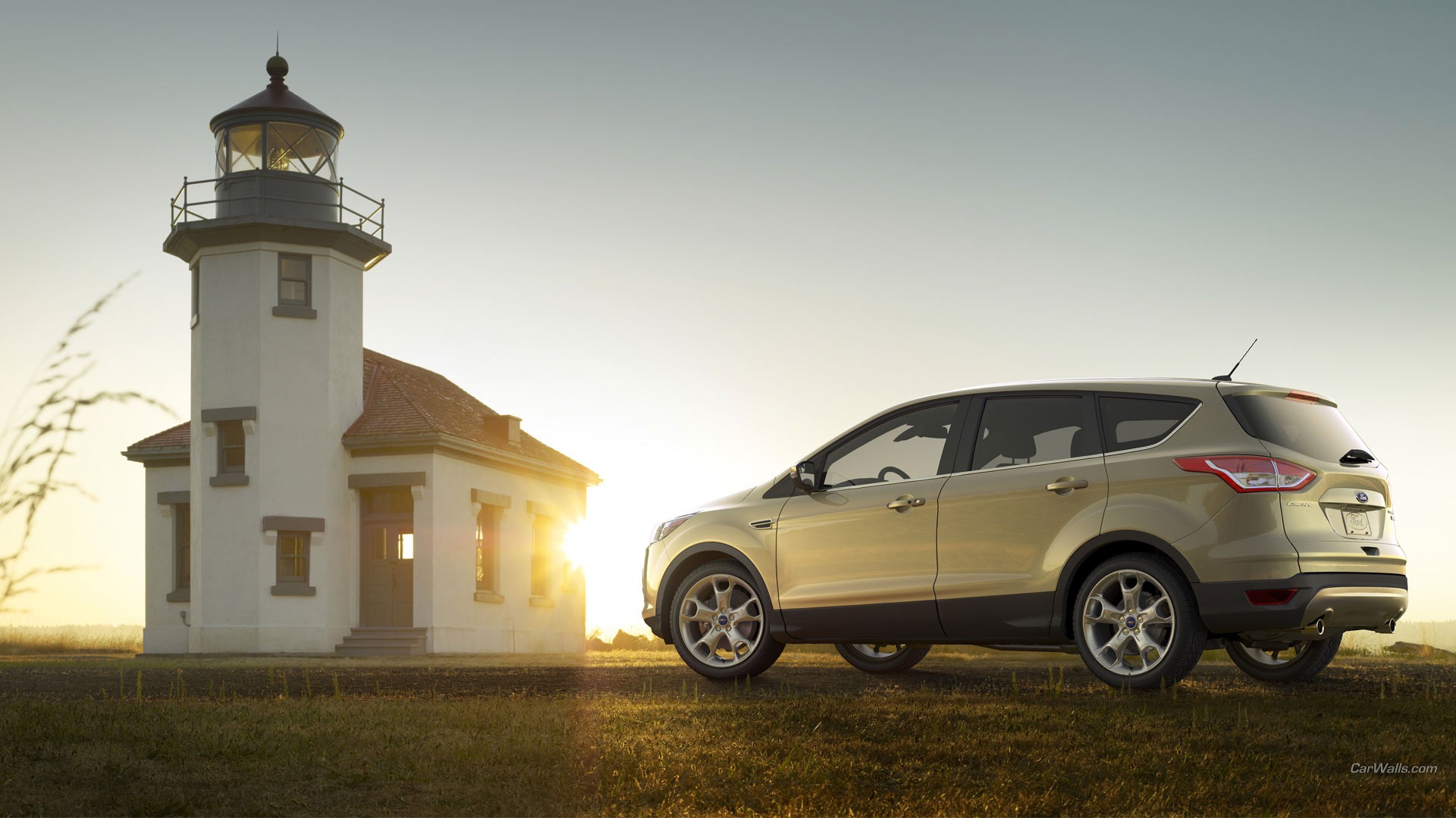General 1920x1080 car vehicle building Ford lighthouse American cars watermarked Ford Escape Ford Kuga
