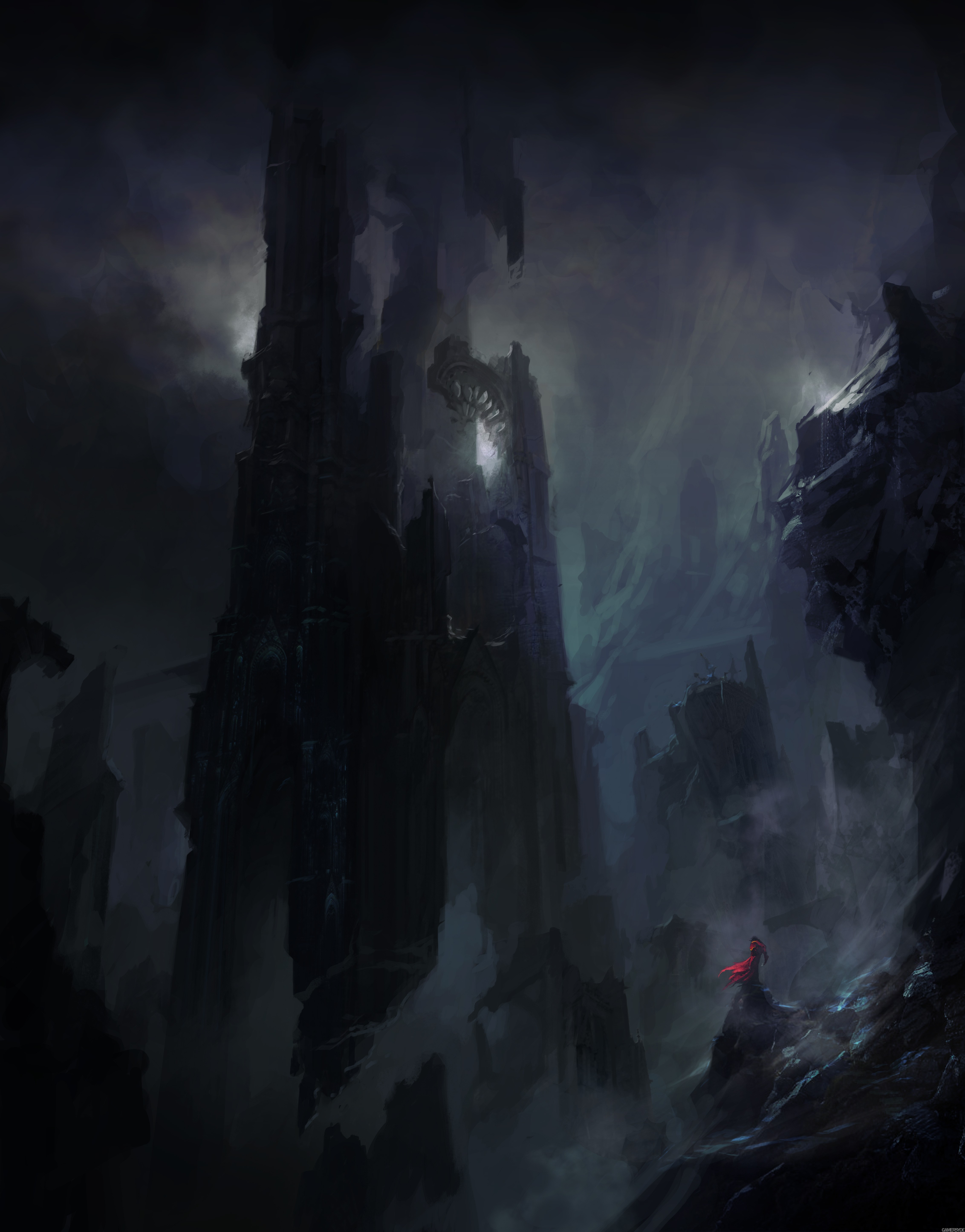 General 4528x5781 Castlevania Castlevania: Lords of Shadow 2 video game art video games fantasy art dark