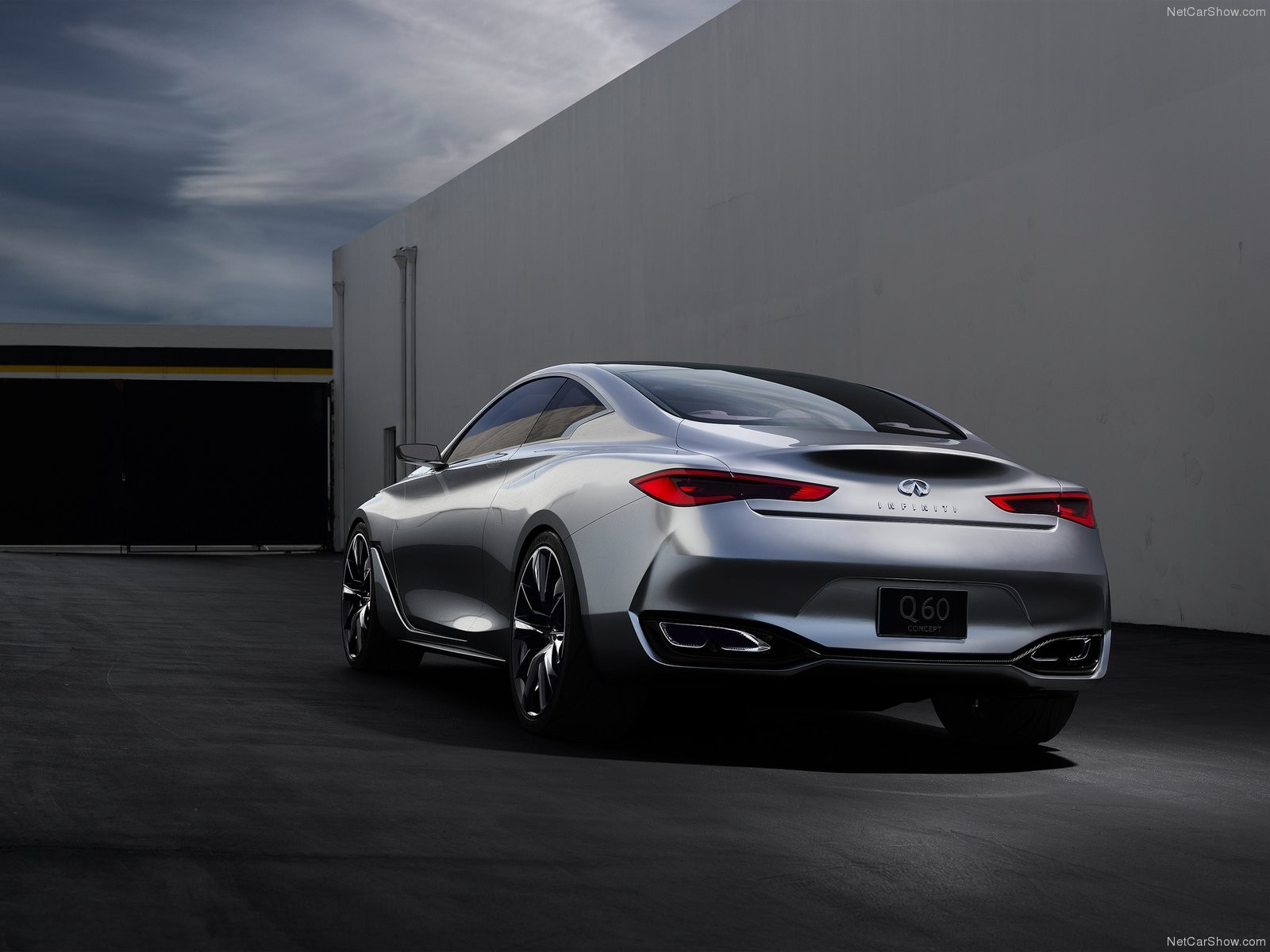 General 1600x1200 Infiniti 2015 Infiniti Q60 Coupe concept cars silver car vehicle silver cars coupe Japanese cars