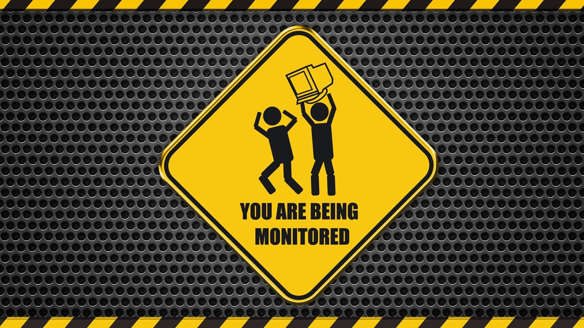 General 1920x1080 caution yellow PC gaming computer humor sign