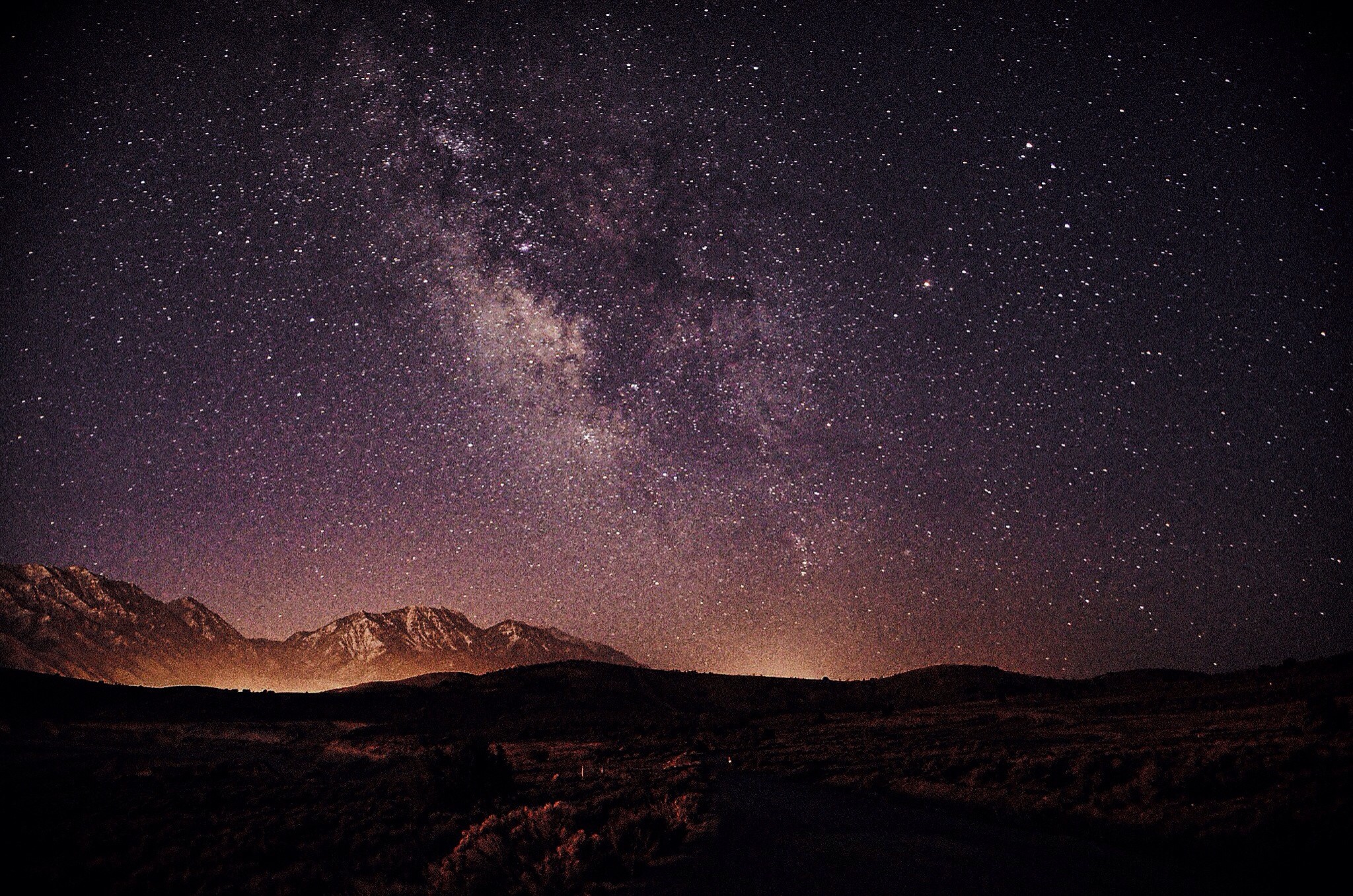 General 2048x1357 stars nature night sky dark sky mountains