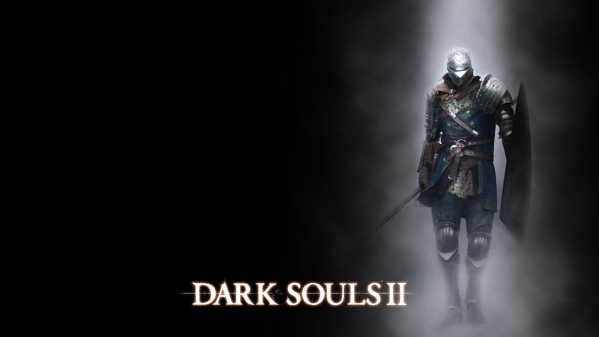 General 1920x1080 Dark Souls Dark Souls II video games video game art simple background black background armor From Software