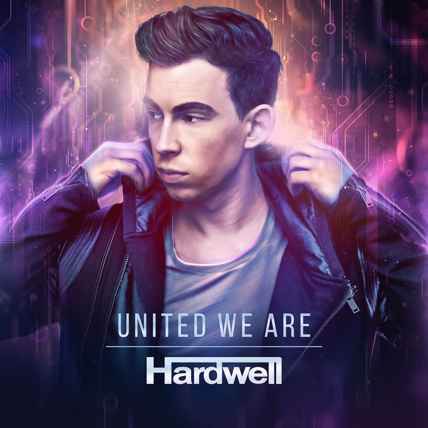 General 1500x1500 United We Are Hardwell album covers cover art men DJ