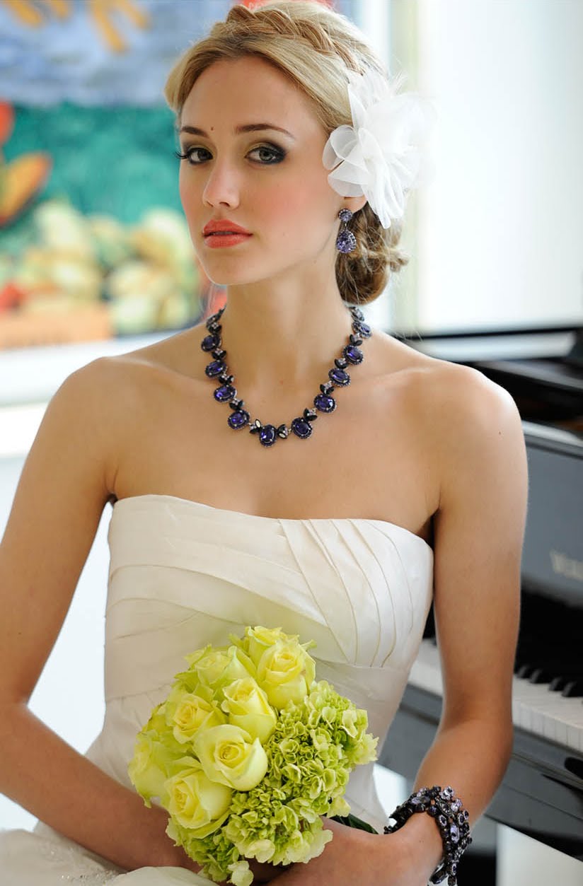 People 824x1253 Naomi Kyle Canadian women Canadian women actress blonde dress white dress white clothing strapless dress collar bare shoulders makeup looking at viewer piano musical instrument bouquet flowers plants portrait display