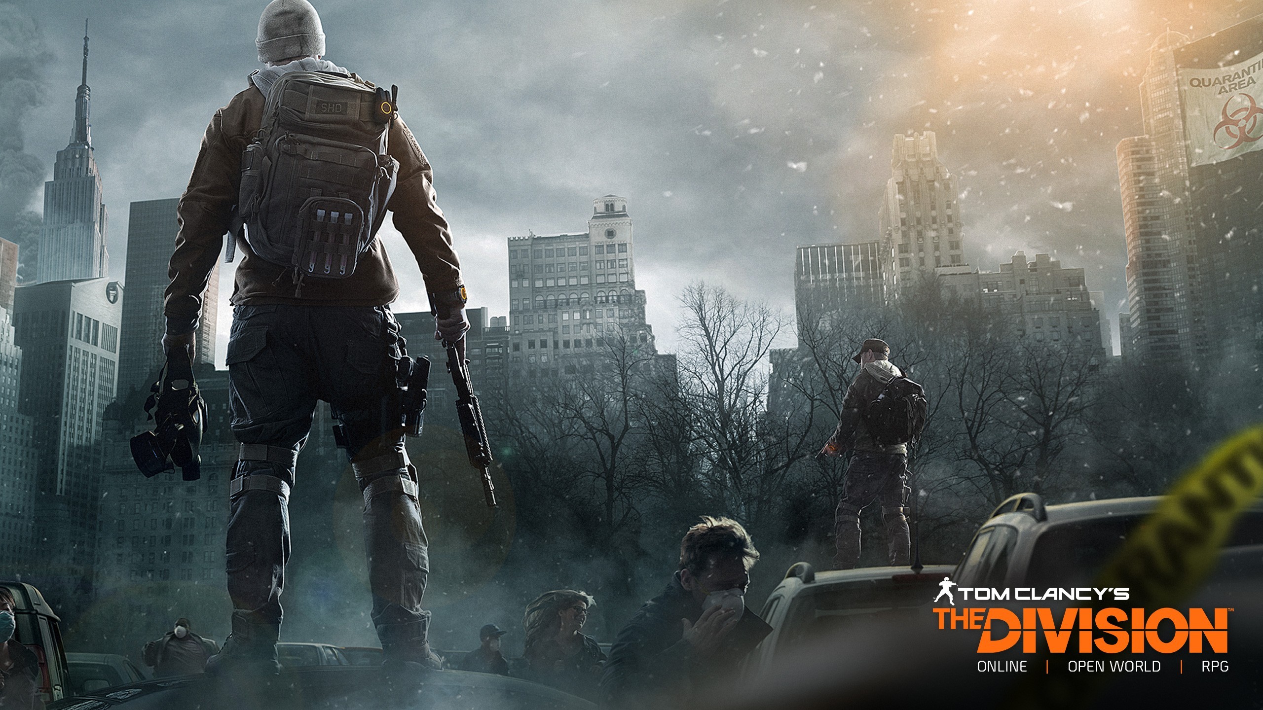 General 2560x1440 Tom Clancy's The Division video games PC gaming video game art