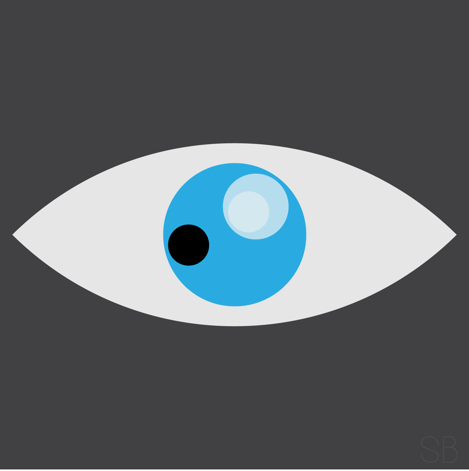 General 1500x1505 eyes abstract minimalism simple background gray background