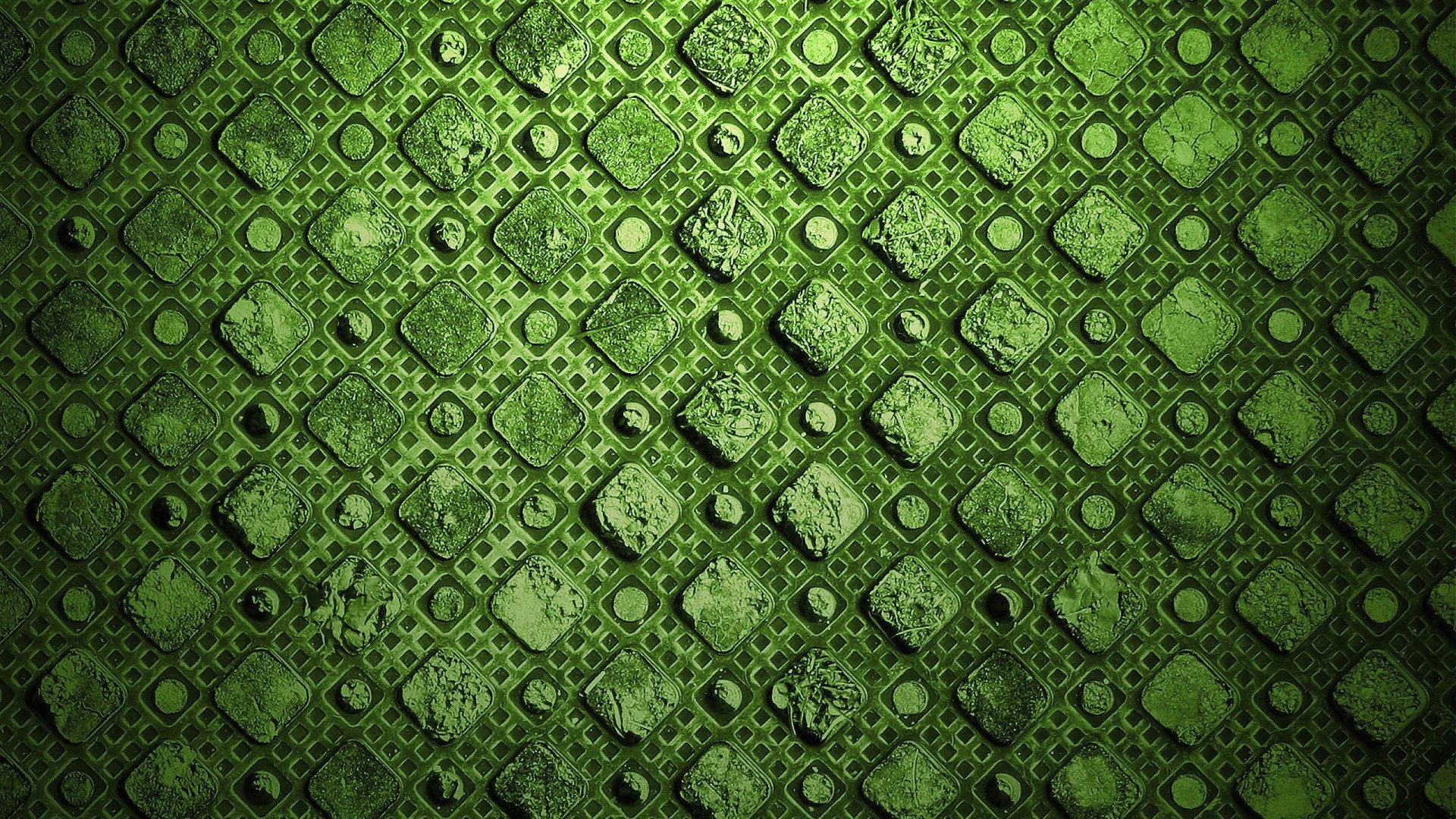 General 1920x1080 minimalism abstract texture pattern square green dots
