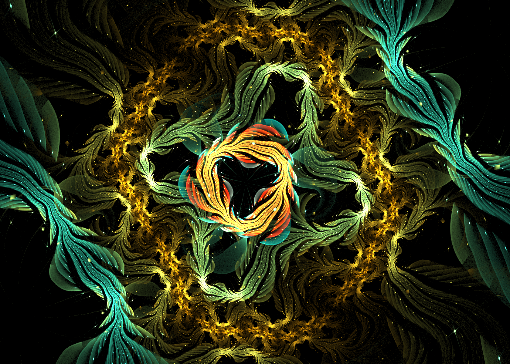 General 1680x1200 fractal digital art abstract DeviantArt