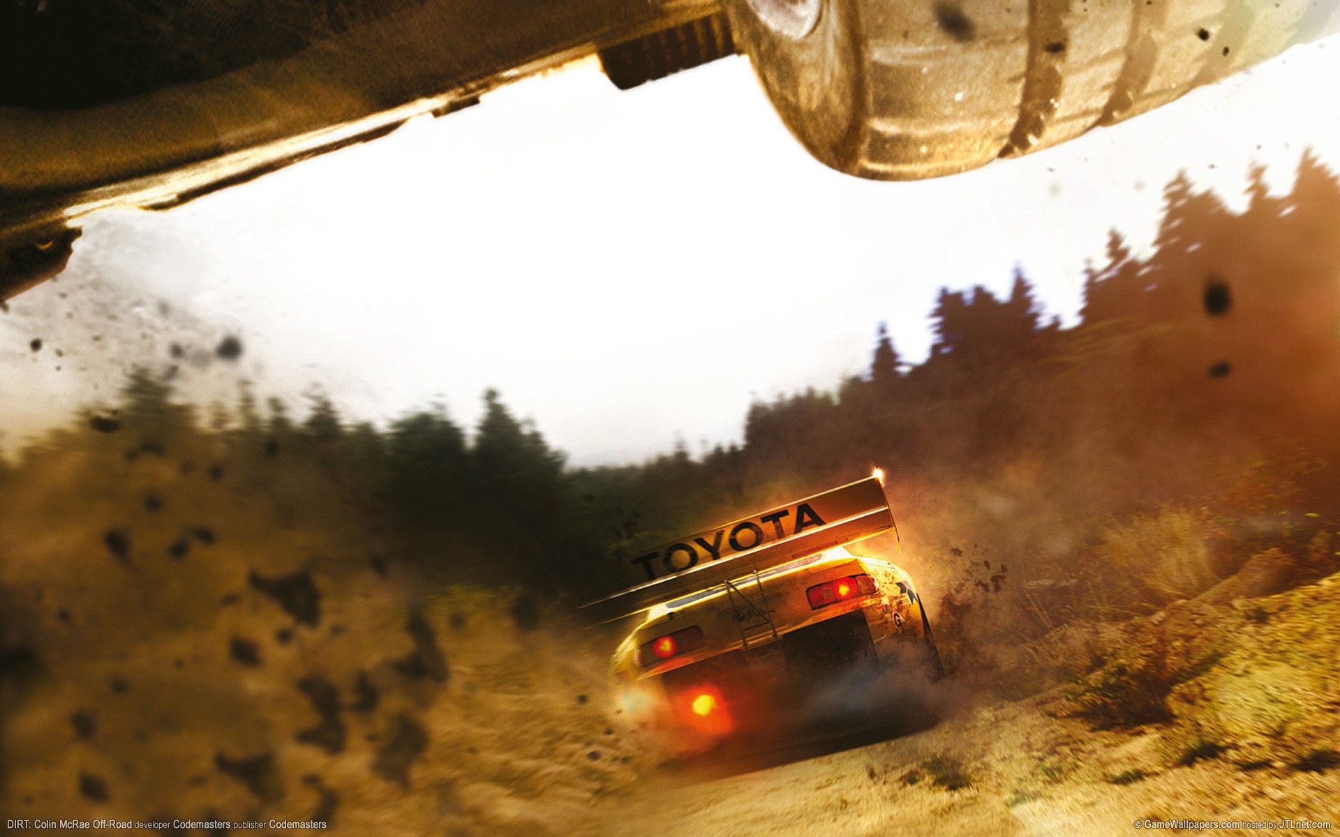 General 1920x1200 Colin McRae: Dirt video games racing video game art Toyota car Rally motorsport