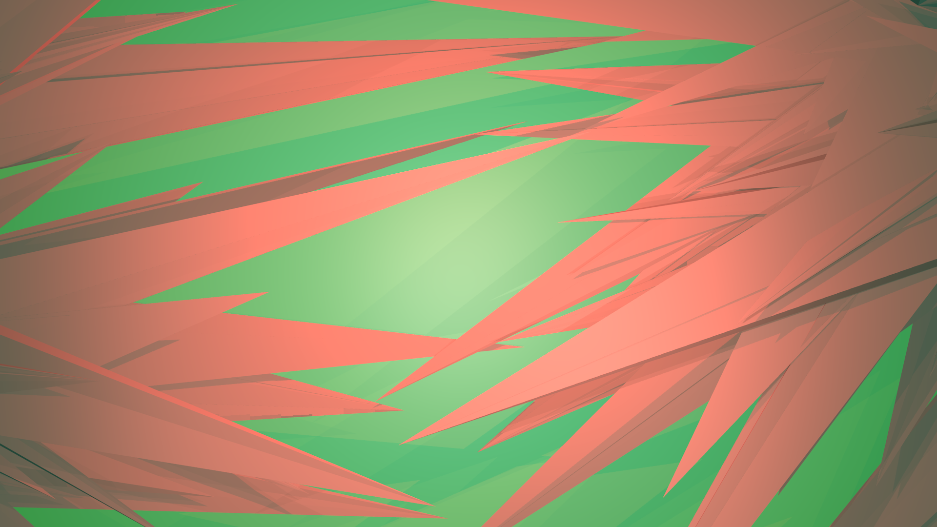 General 1920x1080 minimalism colorful abstract geometry digital art artwork green pink