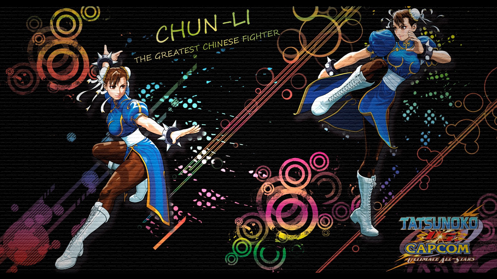 General 1920x1080 Street Fighter video games Chun-Li video game warriors video game girls women Capcom Ultimate Alliance