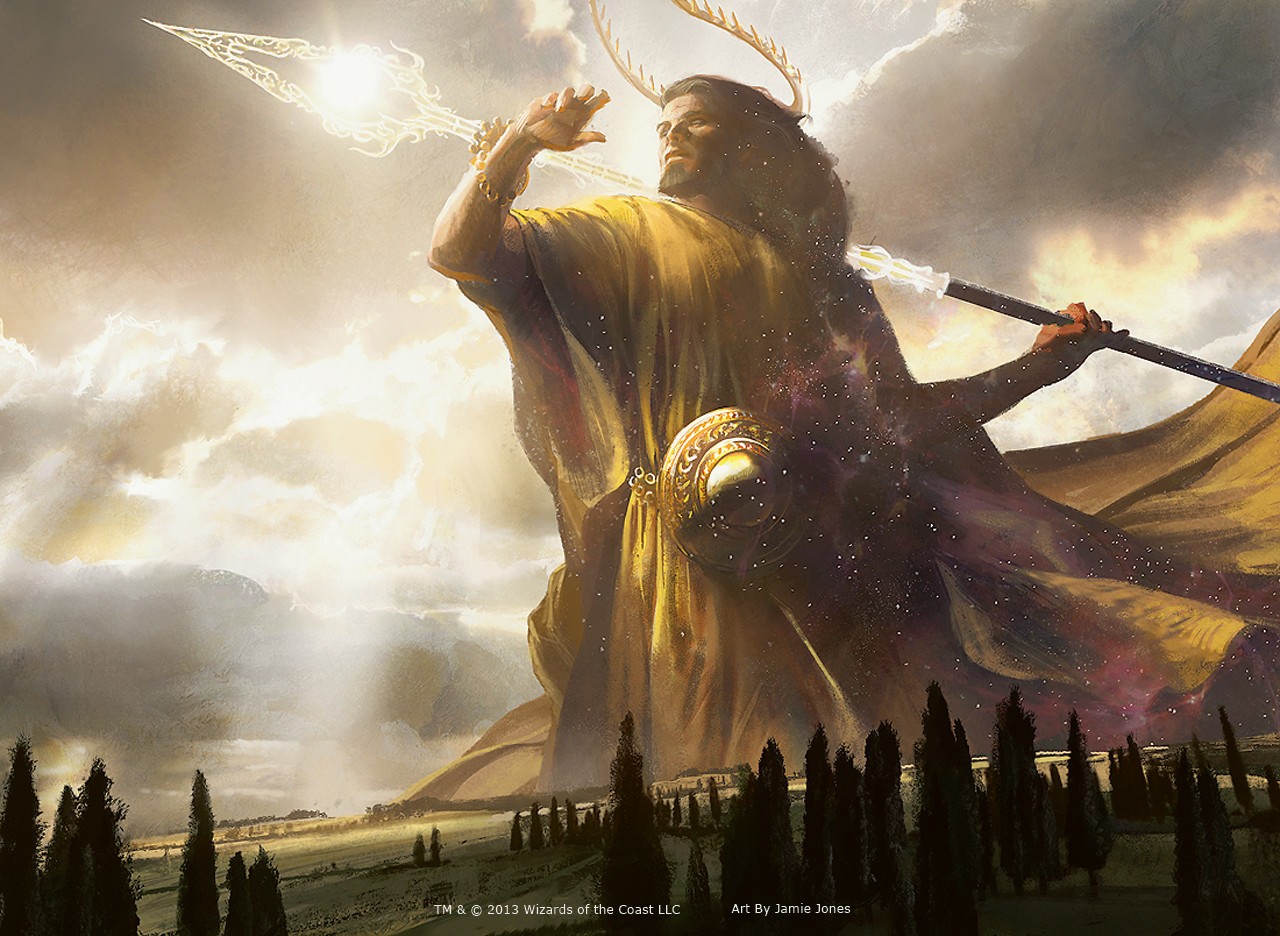 General 1280x936 Magic: The Gathering 2013 (Year) fantasy art spear God