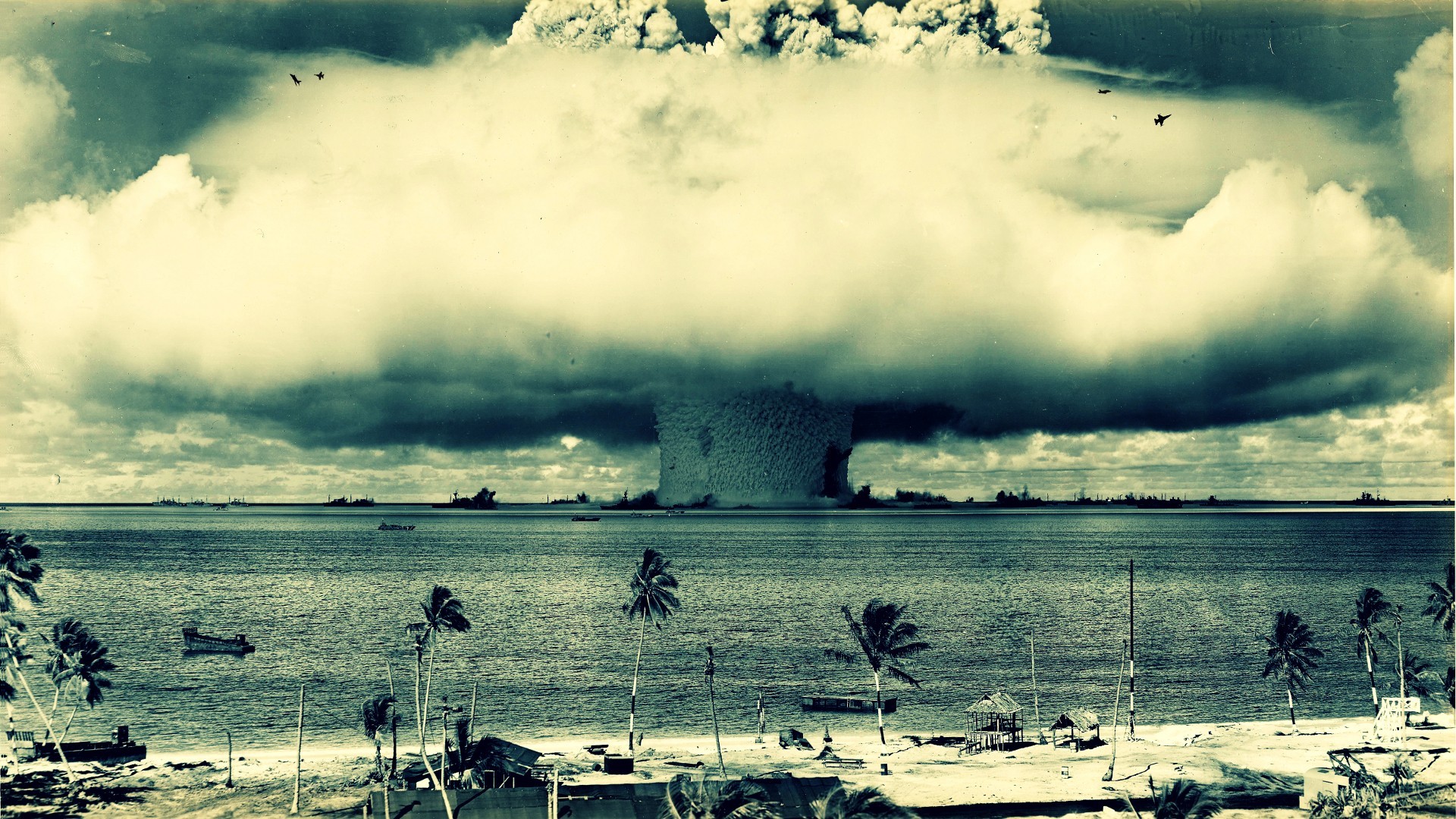 General 1920x1080 nuclear bombs Bomber explosion atomic bomb history