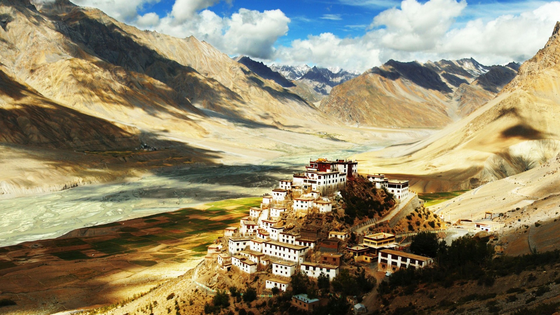 General 1920x1080 Tibet monastery Himalayas National Geographic mountains landscape Asia nature