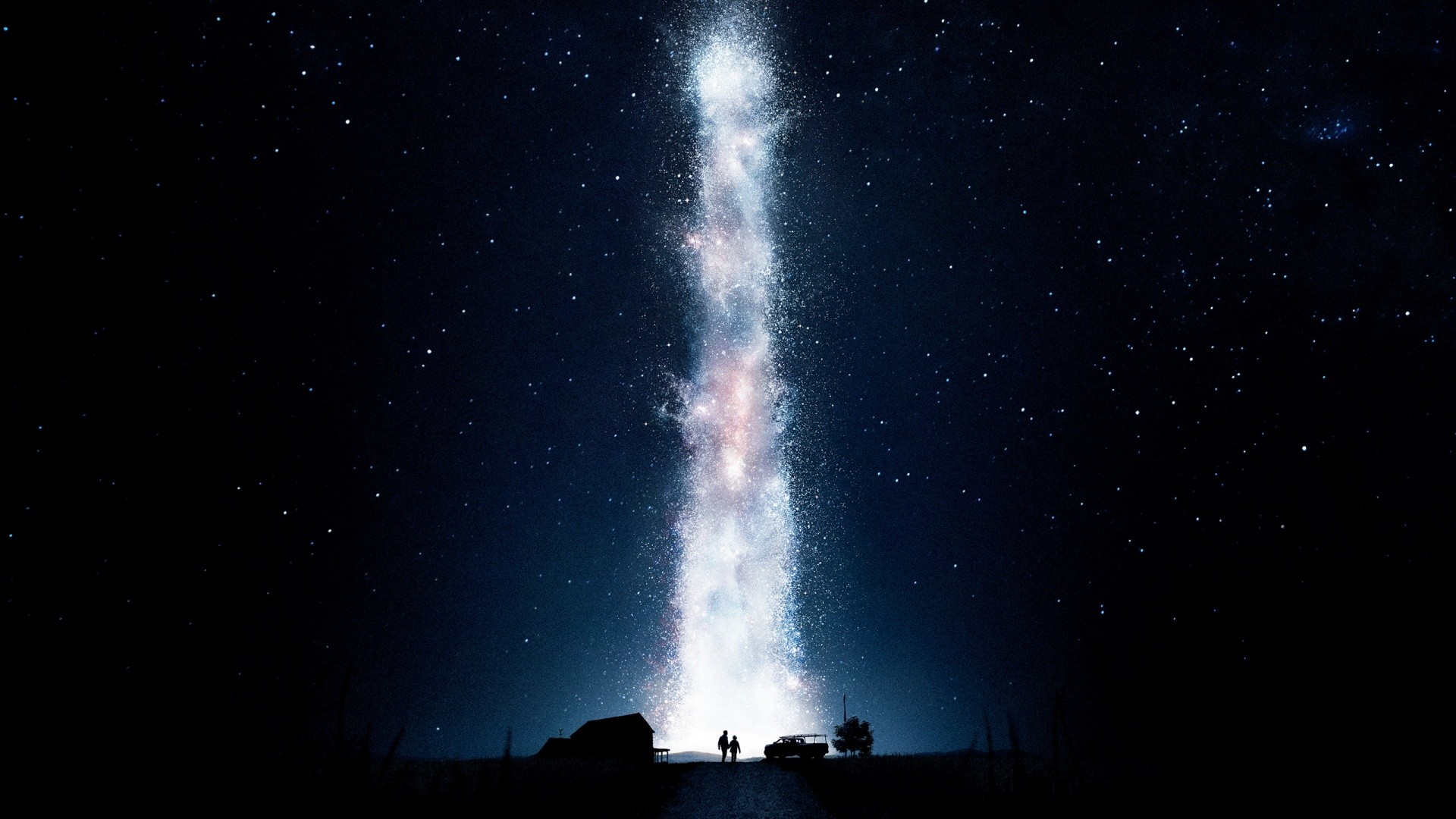 General 1920x1080 stars night dark Interstellar (movie) movies science fiction