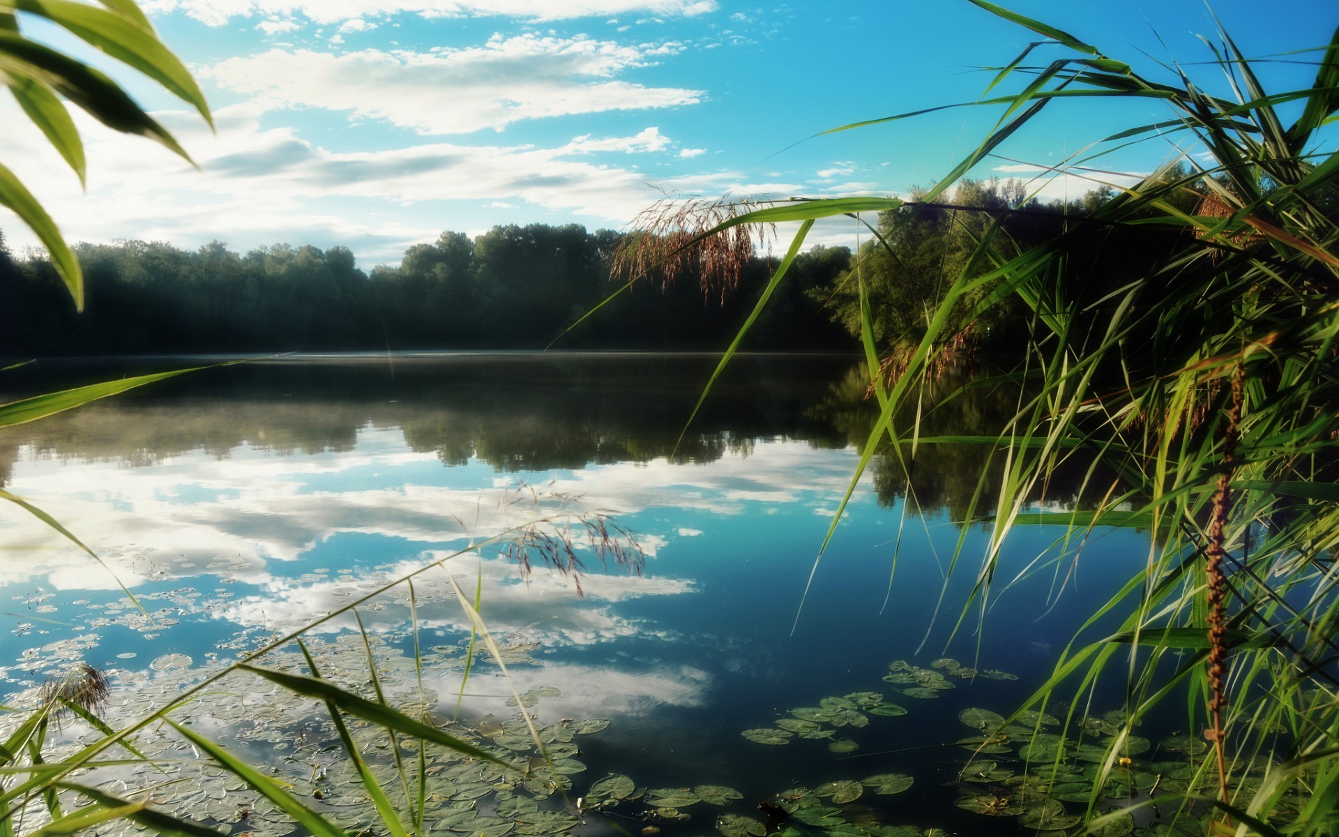 General 1920x1200 creeks nature landscape water sky