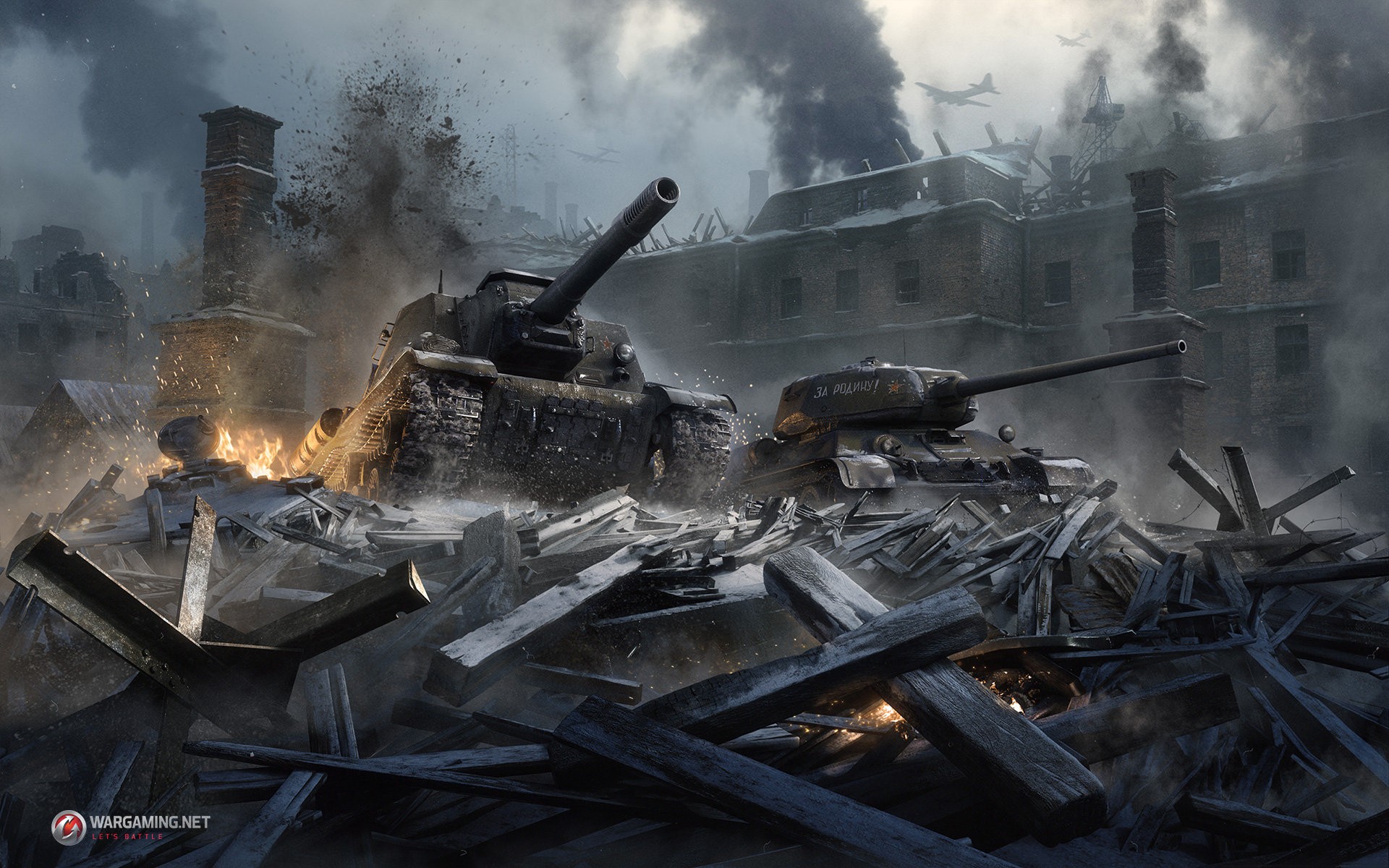 General 1920x1200 World of Tanks tank PC gaming war video games military vehicle video game art ruins ArtStation