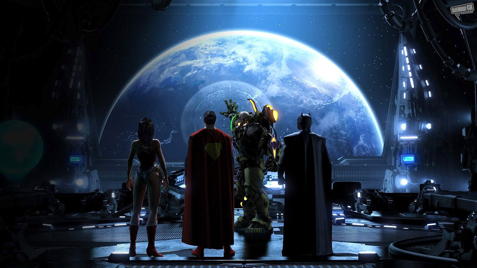 General 1600x900 Justice League Superman Wonder Woman Batman Lex Luthor video games superhero DC Comics