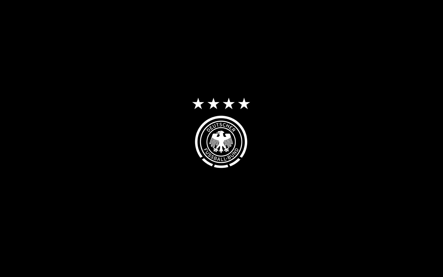 General 1680x1050 Germany soccer minimalism sport simple background logo