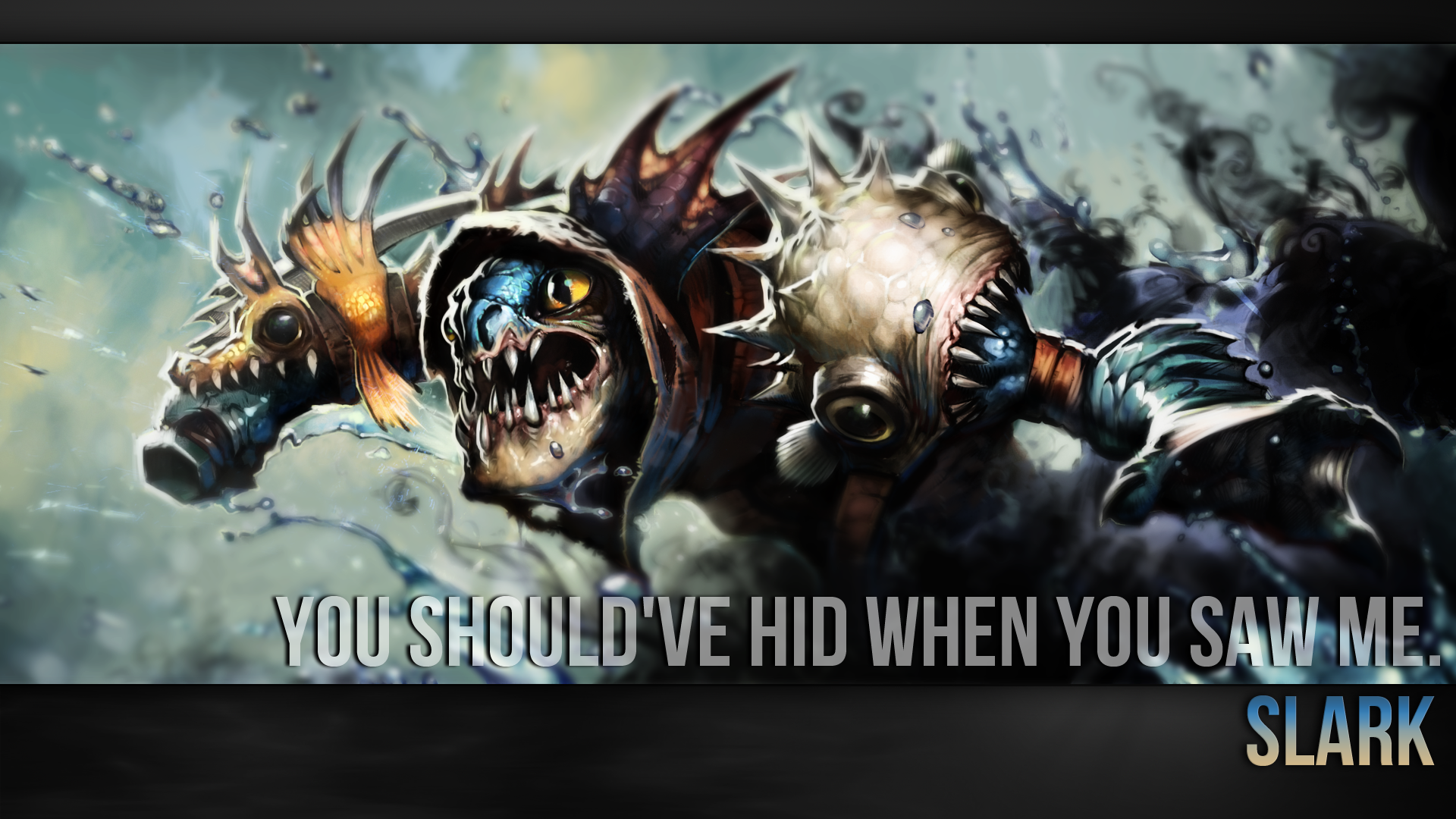 General 1920x1080 quote typography video games Slark PC gaming