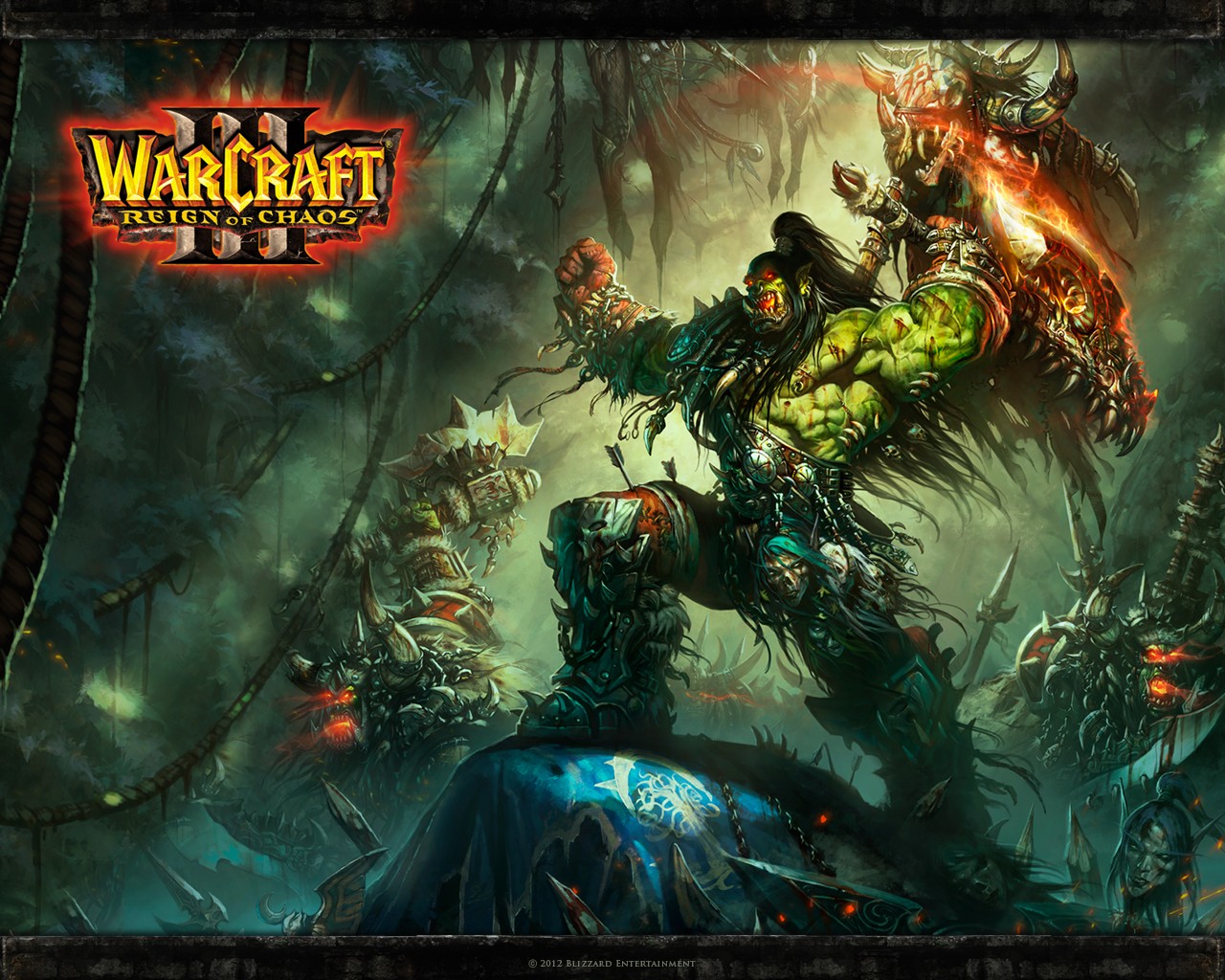 General 1280x1024 Warcraft III 2012 (Year) video games PC gaming Warcraft III: Reign of Chaos Blizzard Entertainment fantasy art video game art